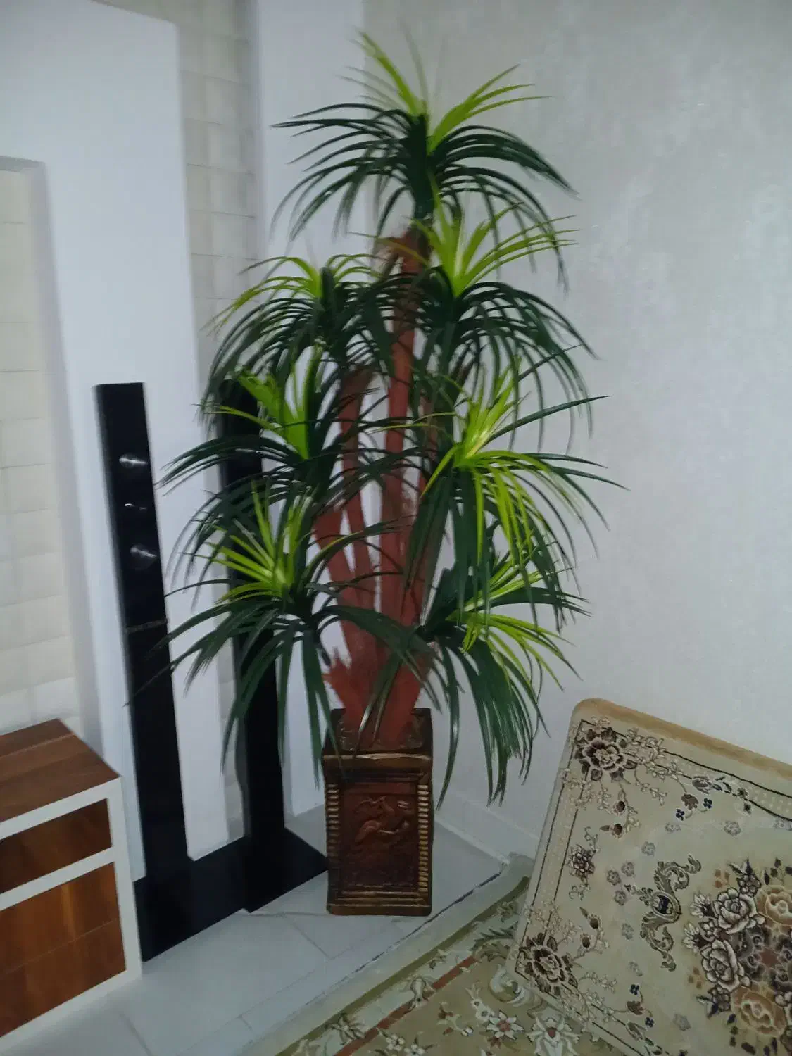 درختچه با گلدان|گل مصنوعی|محمدیه-قزوین, |دیوار