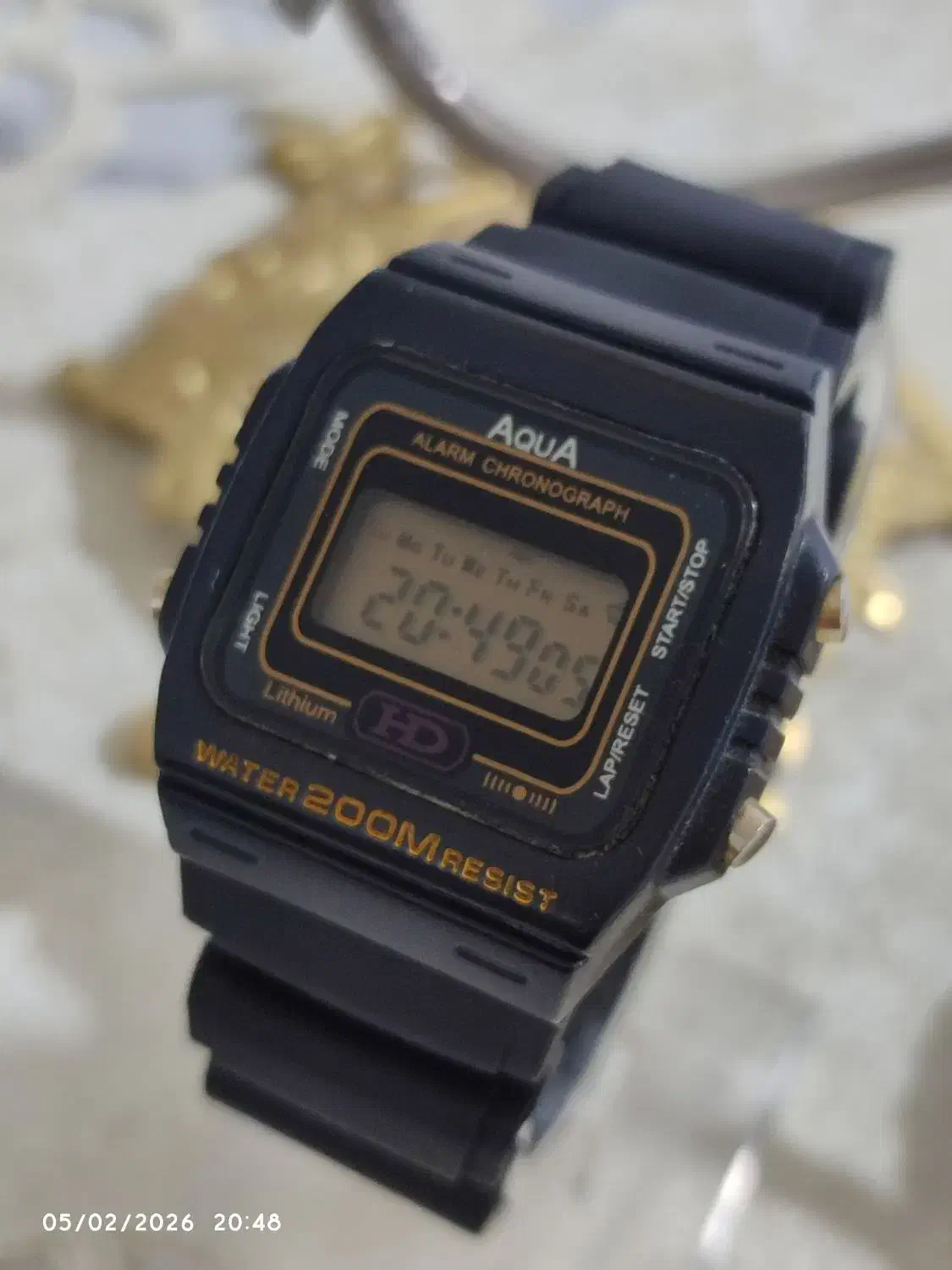 آکوا دیجیتال قدیمی اصل|ساعت|تبریز, |دیوار