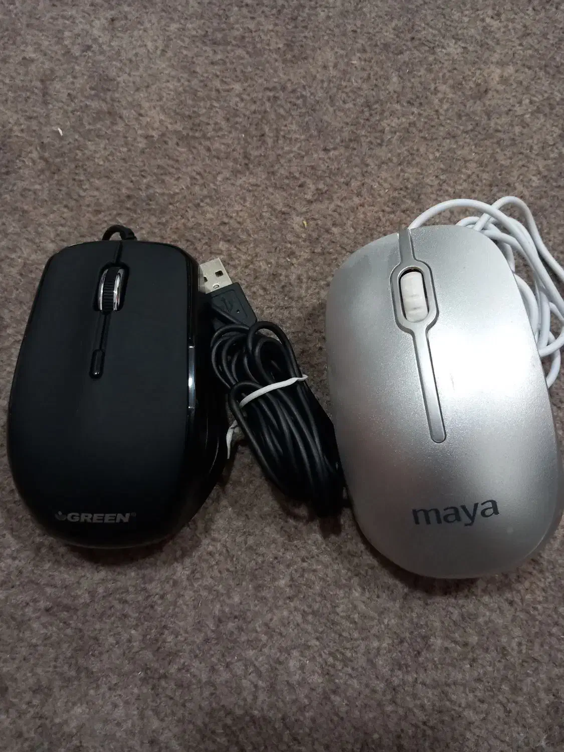 فروش دوعدد موس|قطعات و لوازم جانبی رایانه|بندر گناوه, |دیوار