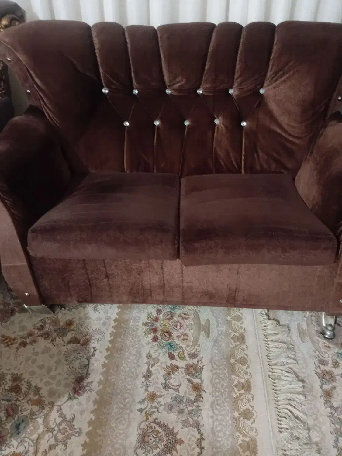 ۱۳ مبل ۶مبل کرم ۷مبل قهوه ای|مبلمان خانگی و میز عسلی|دهدشت, |دیوار