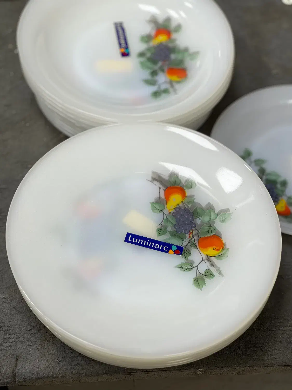 18 تکه سیب گلابی اصل فرانسه قدیمی|ظروف سرو و پذیرایی|زابل, |دیوار