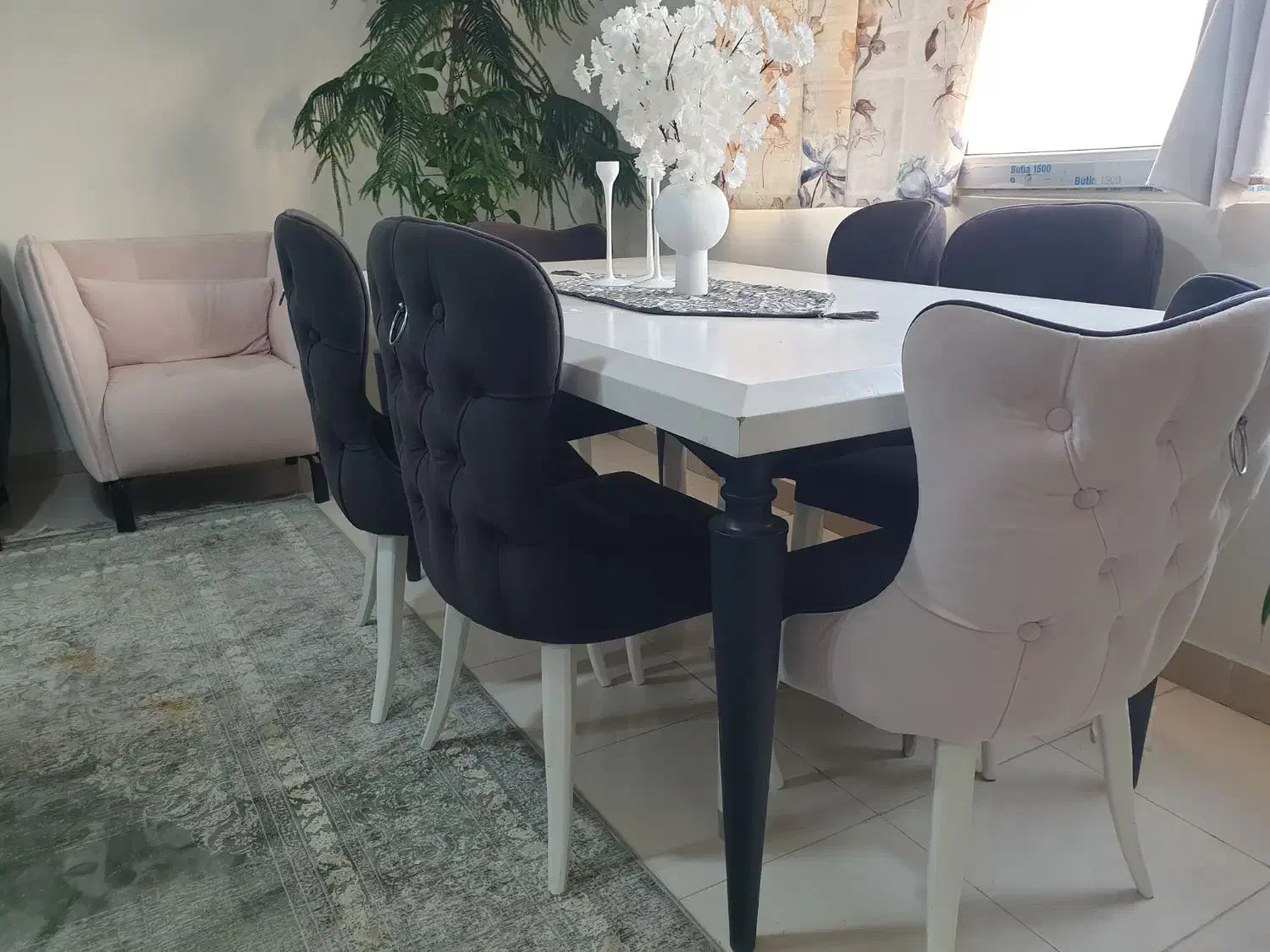 ست سرویس مبلمان 7 نفره و میز ناهار خوری 6 نفره|مبلمان خانگی و میز عسلی|بندرعباس, |دیوار