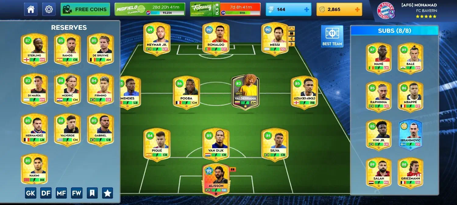 اکانت دریم لیگ|کنسول، بازی ویدئویی و آنلاین|شیروان (خراسان), |دیوار