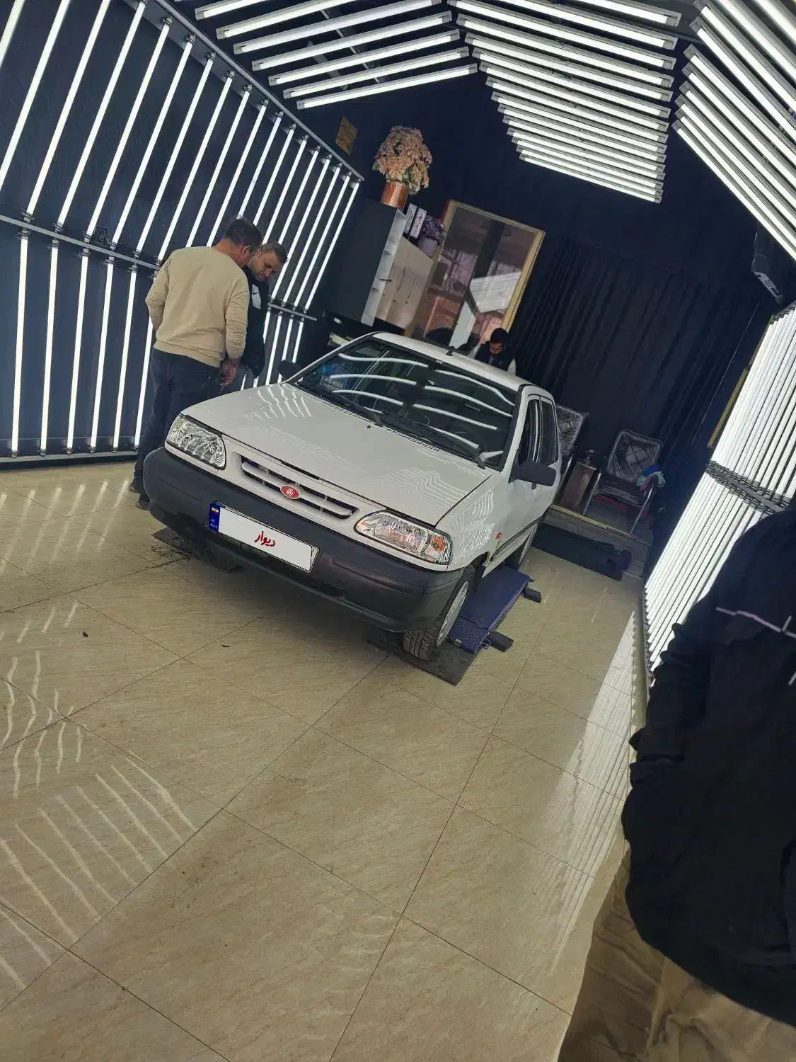 پراید .مدل ۹۱ سفید تایر فنی سالم|خودرو سواری و وانت|مرند, |دیوار