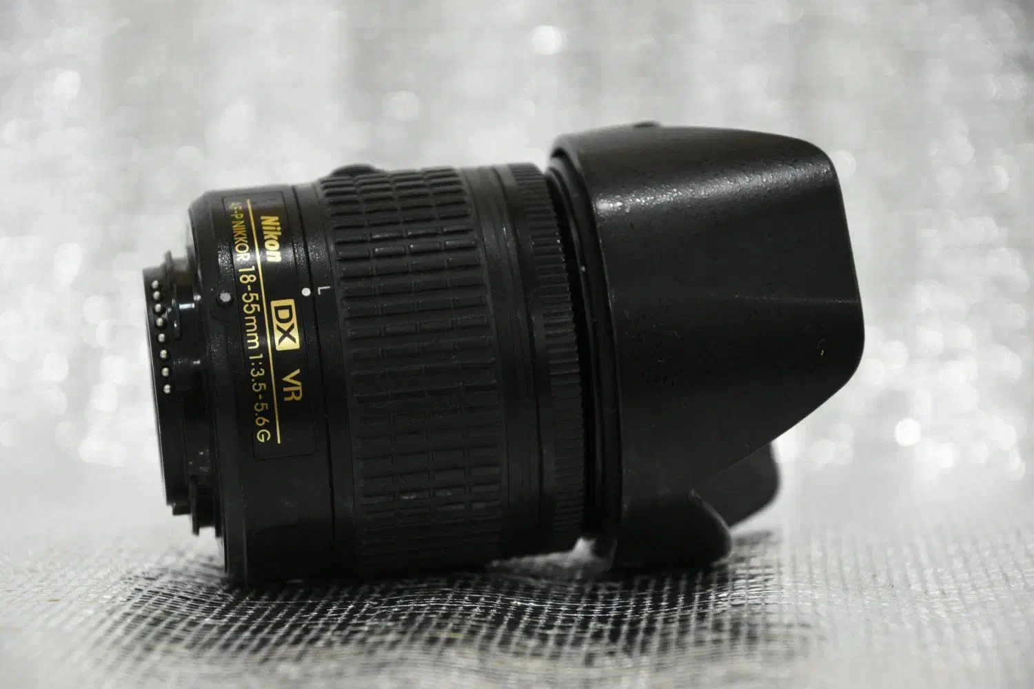 لنز دوربین عکاسی نیکون Nikon 18-55 afp|دوربین عکاسی و فیلم‌برداری|قم, باغ کرباسی|دیوار