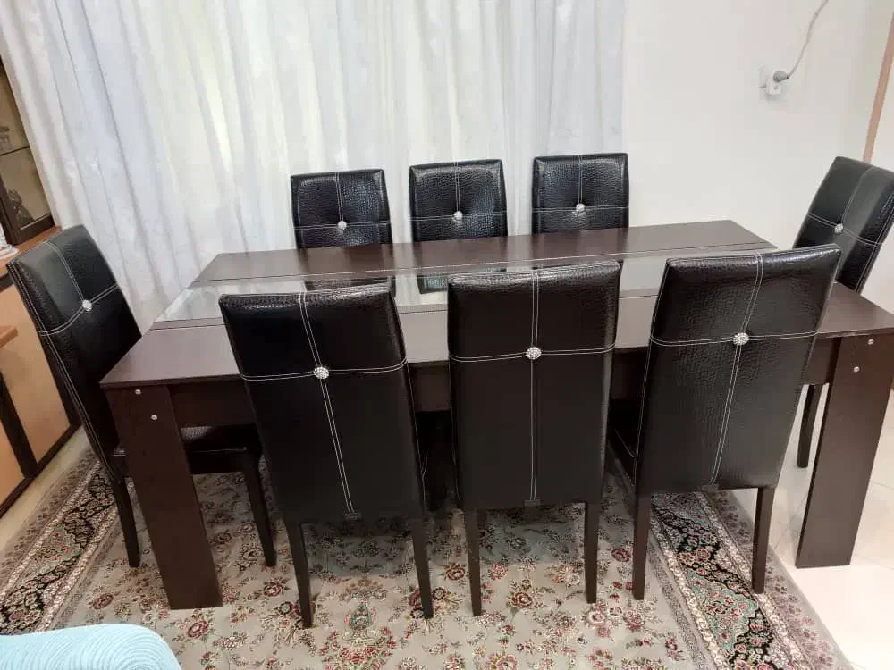 میز ناهارخوری 8 نفره|میز و صندلی غذاخوری|بابل, |دیوار