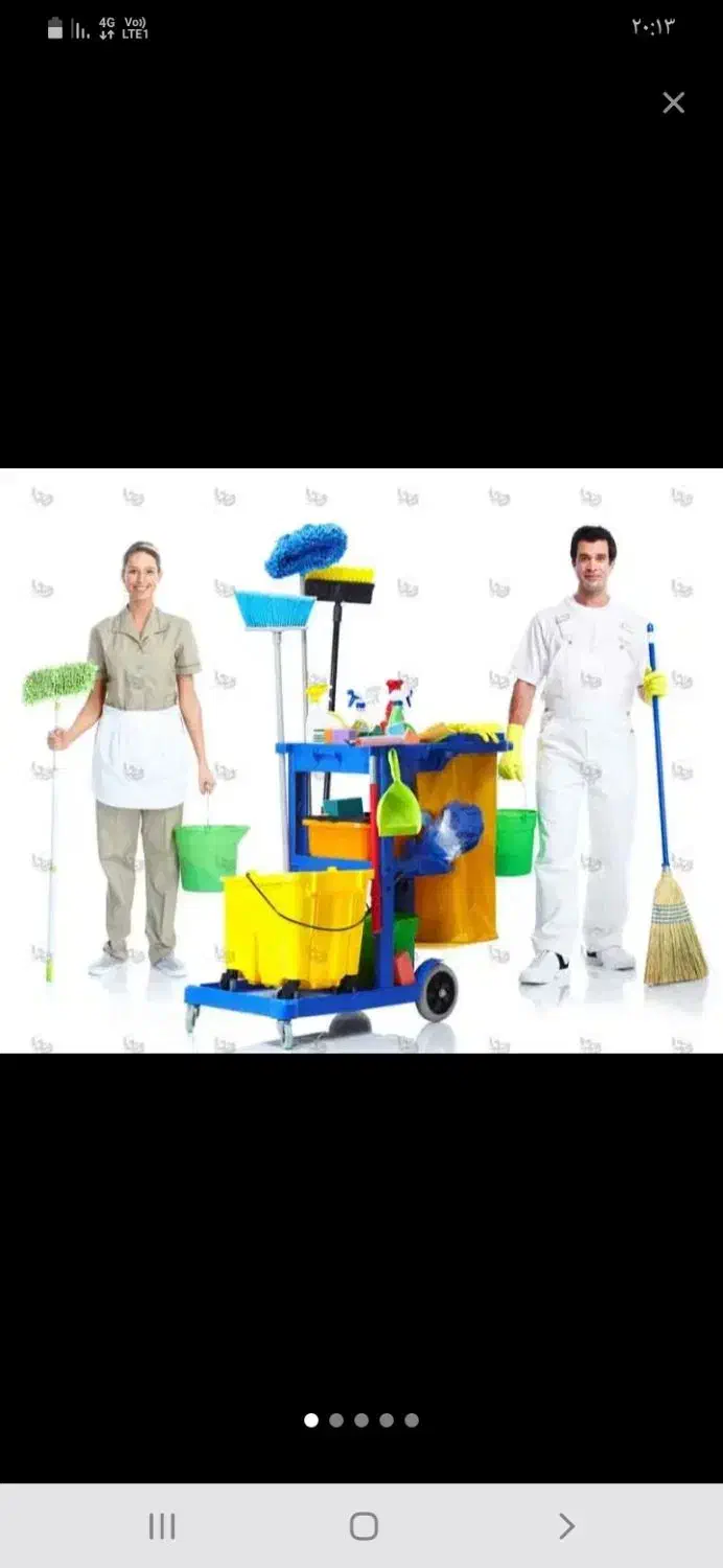 نظافت ساختمان ،باغ،واحد اداری تجاری|خدمات نظافت|آبیک, |دیوار