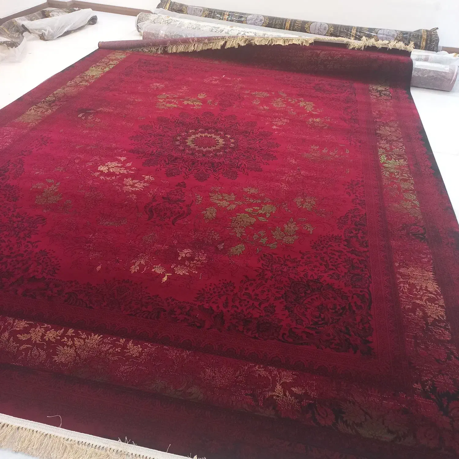 فرش ۷۰۰شانه|فرش|گنبد کاووس, |دیوار