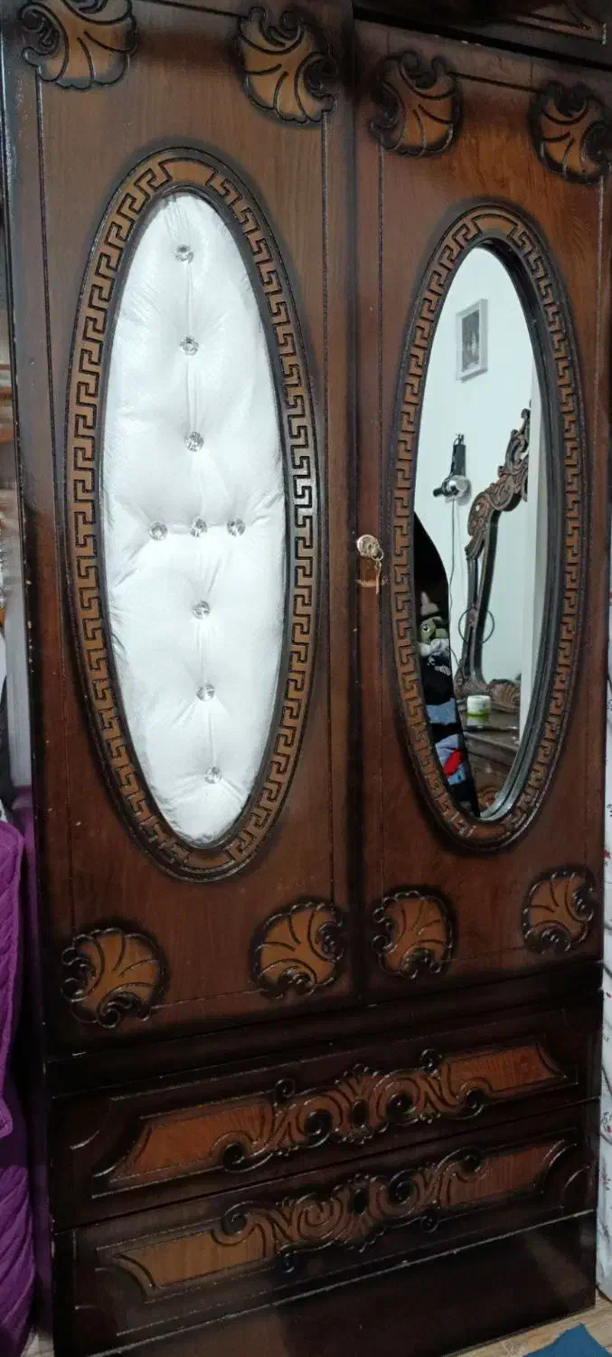 سرویس چوبی|تخت و سرویس خواب|قیدار, |دیوار