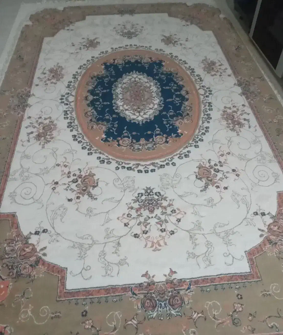 فرش 6متری کرم|فرش|سرپل ذهاب, |دیوار