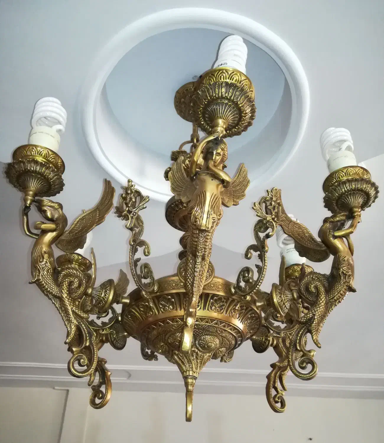 لوستر برنز|لوستر و چراغ آویز|قدس, شهرک دانش|دیوار