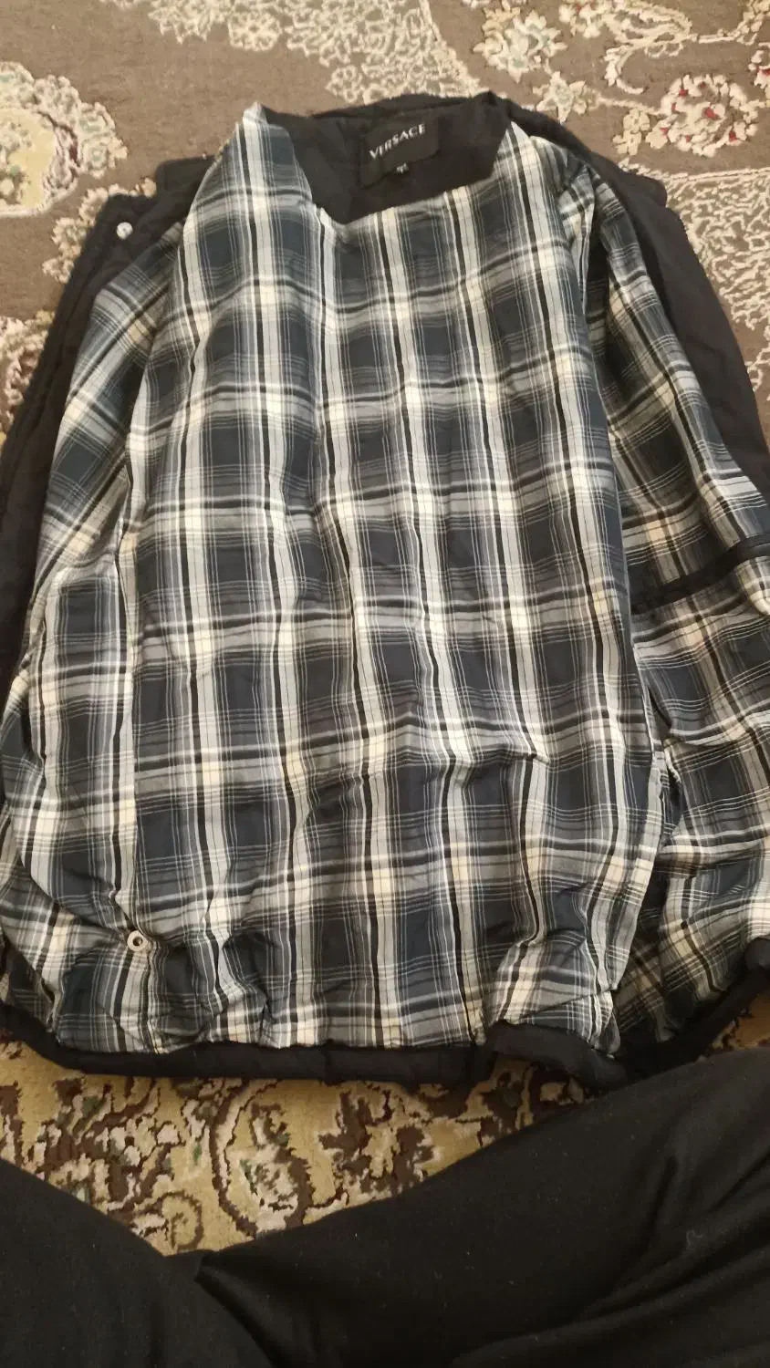 کاپشن مردانه مشکی اسپرت، تمیز و سالم|لباس|دهلران, |دیوار