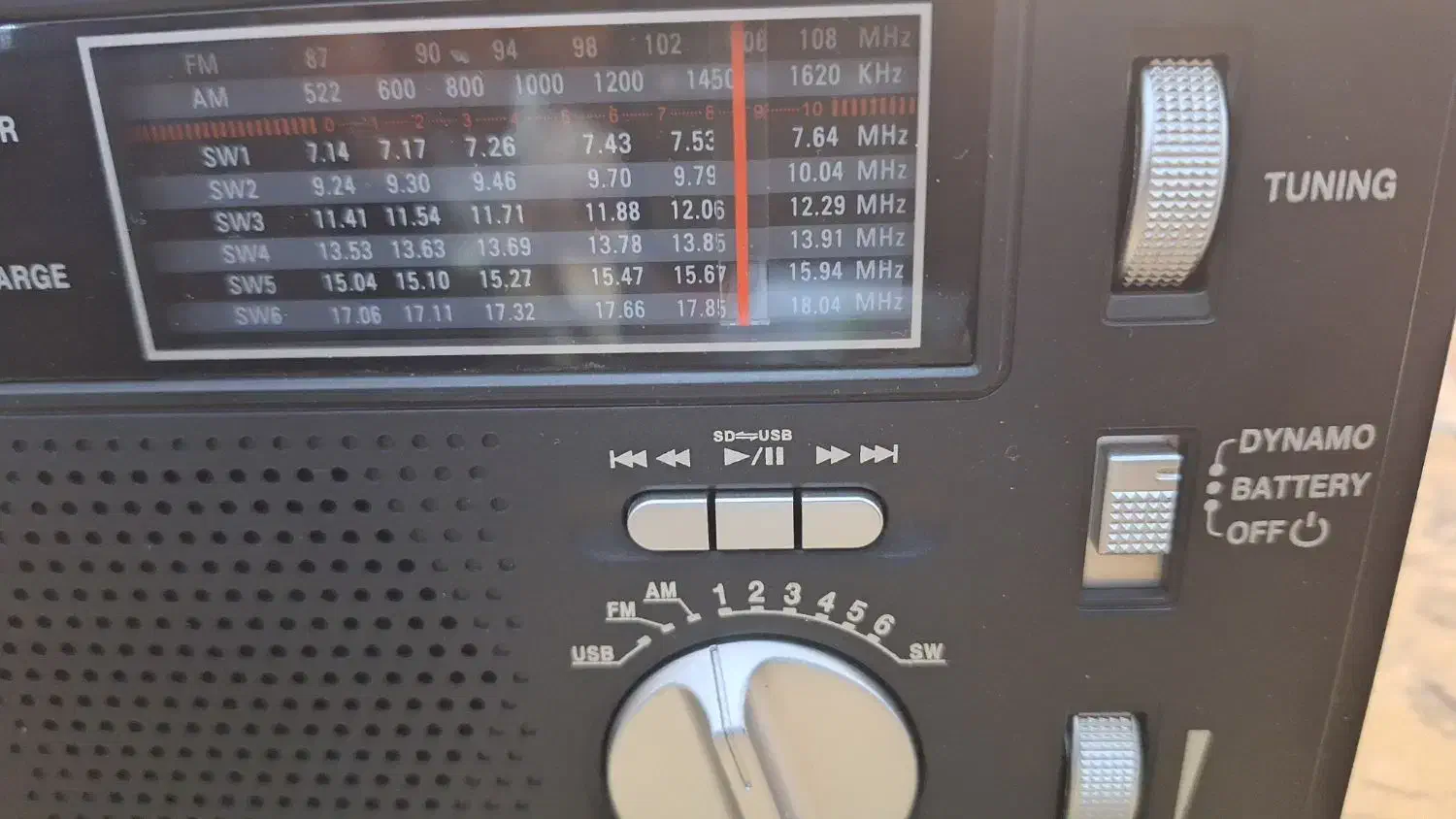 اسپیکر هندلی نو رادیو دار چراغ قوه مارشال|پخشکننده همراه|اردبیل, |دیوار