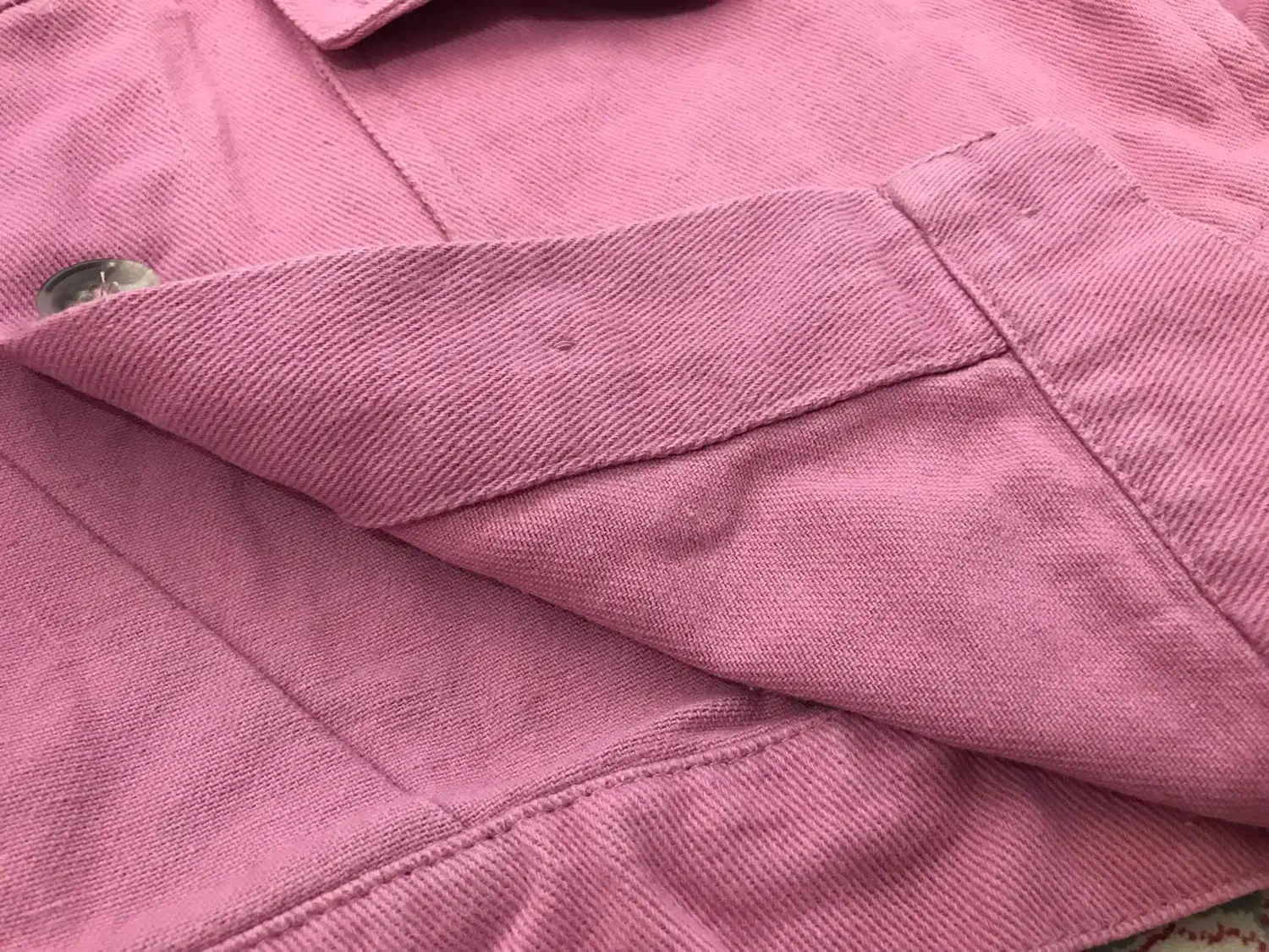 کت کتان صورتی سایز ۳۸|لباس|تهران, زرکش|دیوار