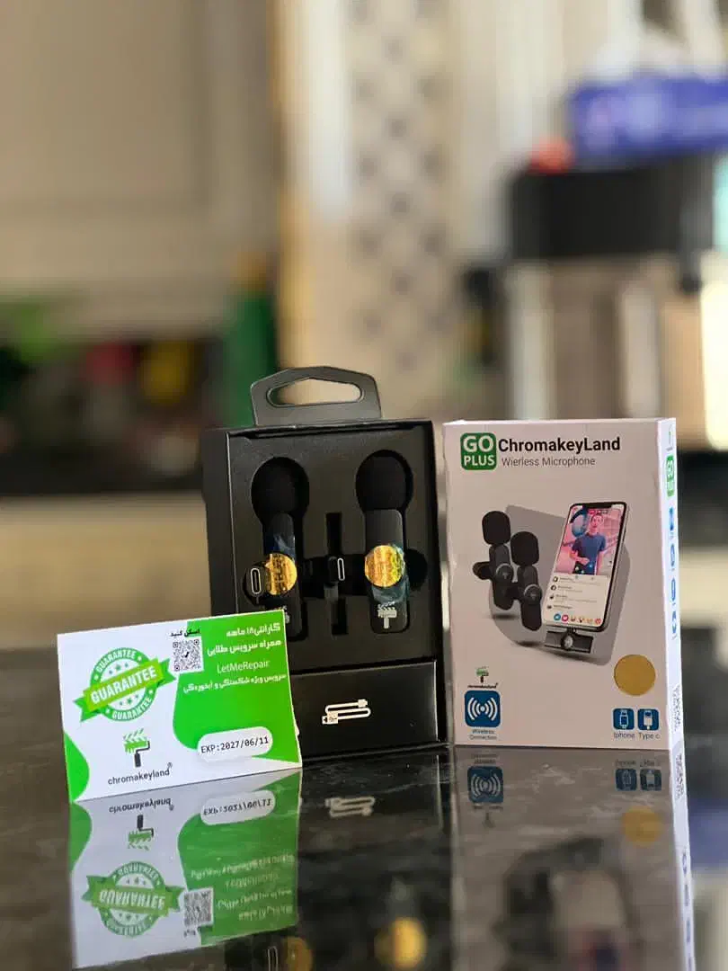 میکروفون یقه ای اورجینال کروماکی لند GO PLUS|صوتی و تصویری|کرج, شهرک بهارستان|دیوار