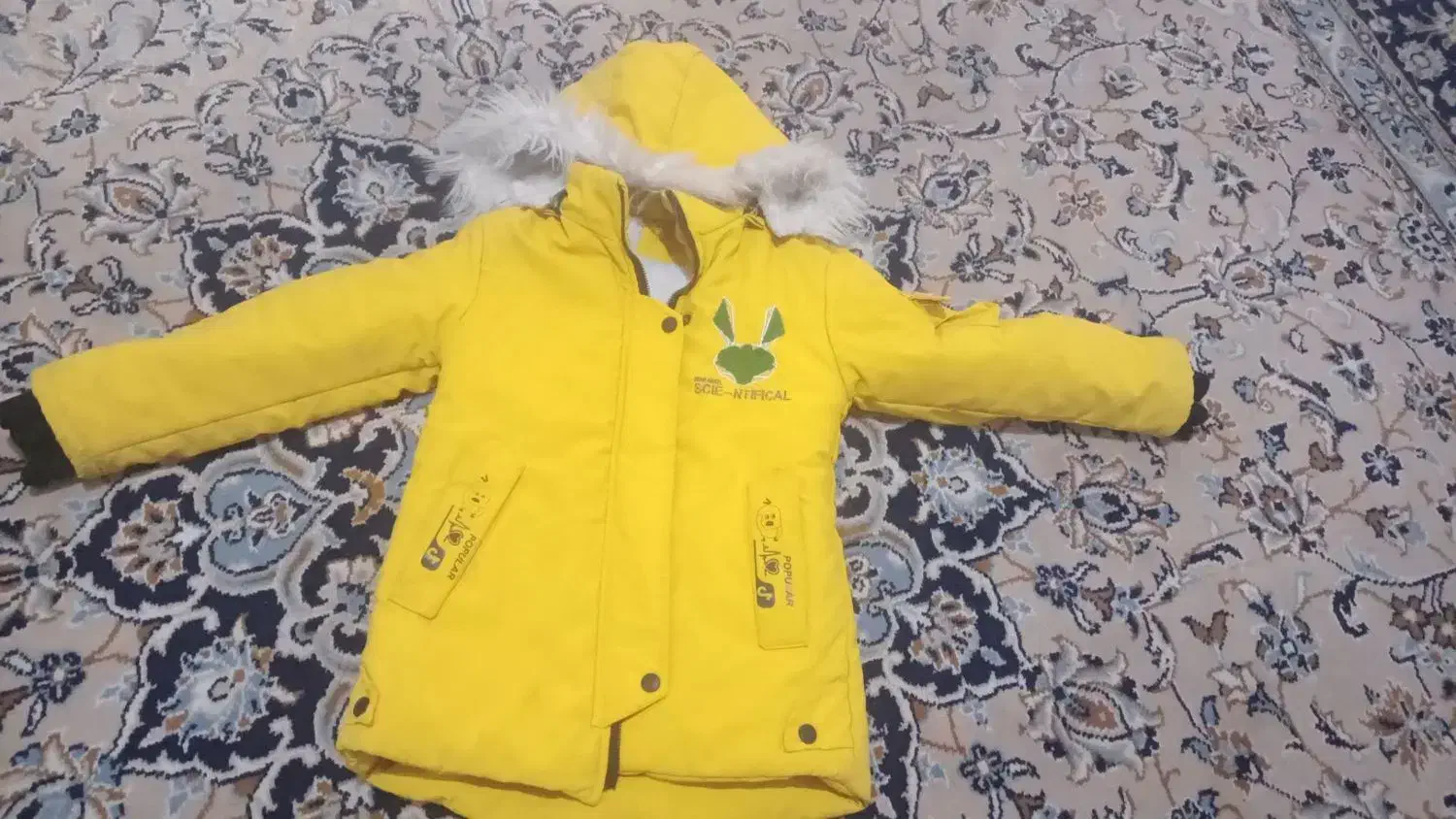 کاپشن دخترانه نونونونو|کفش و لباس بچه|ری, امین آباد|دیوار