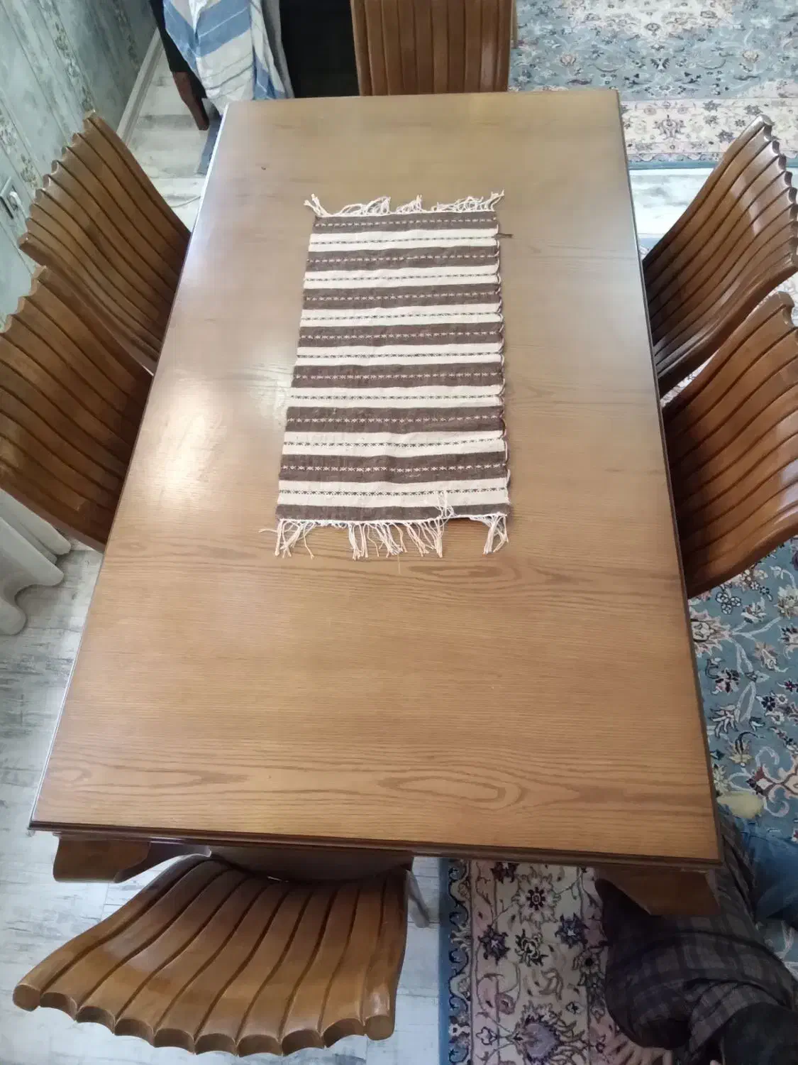 ناهار خوری ۶ نفره برند سریر تهران|میز و صندلی غذاخوری|مشهد, گوهرشاد|دیوار