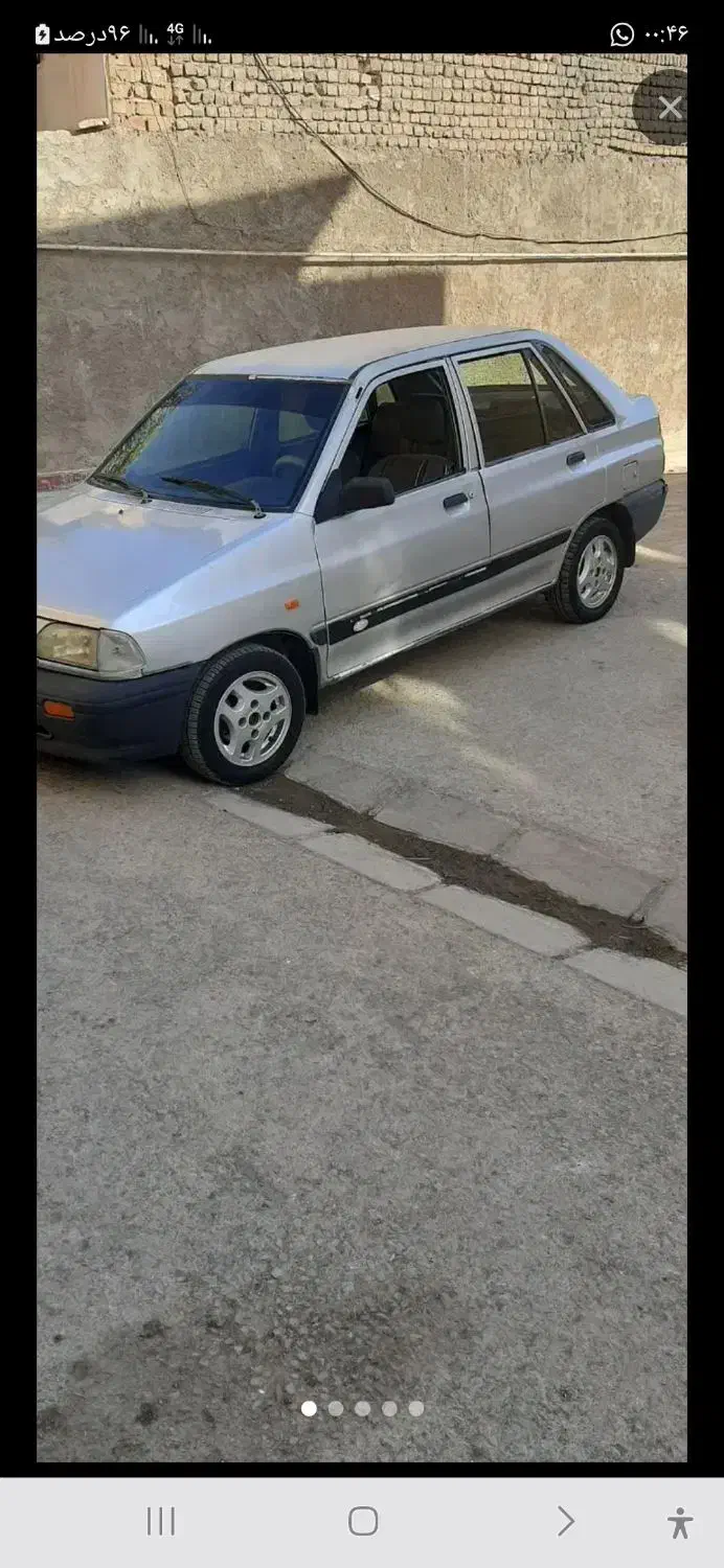 فروش پراید 141 مدل 87 شاسی پلمپ|خودرو سواری و وانت|یاسوج, |دیوار