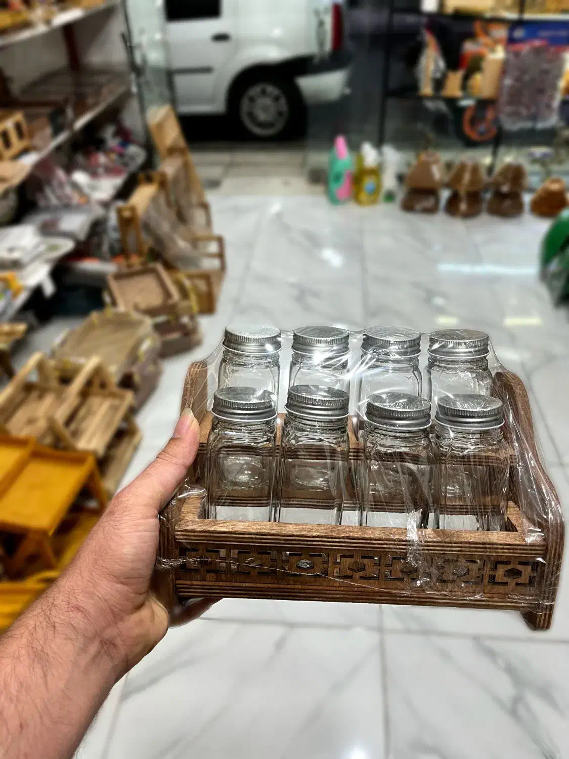 خانه و آشپزخانه عبدلی انواع لوازم چوبی وغیره|ظروف سرو و پذیرایی|قرچک, زیبا شهر|دیوار