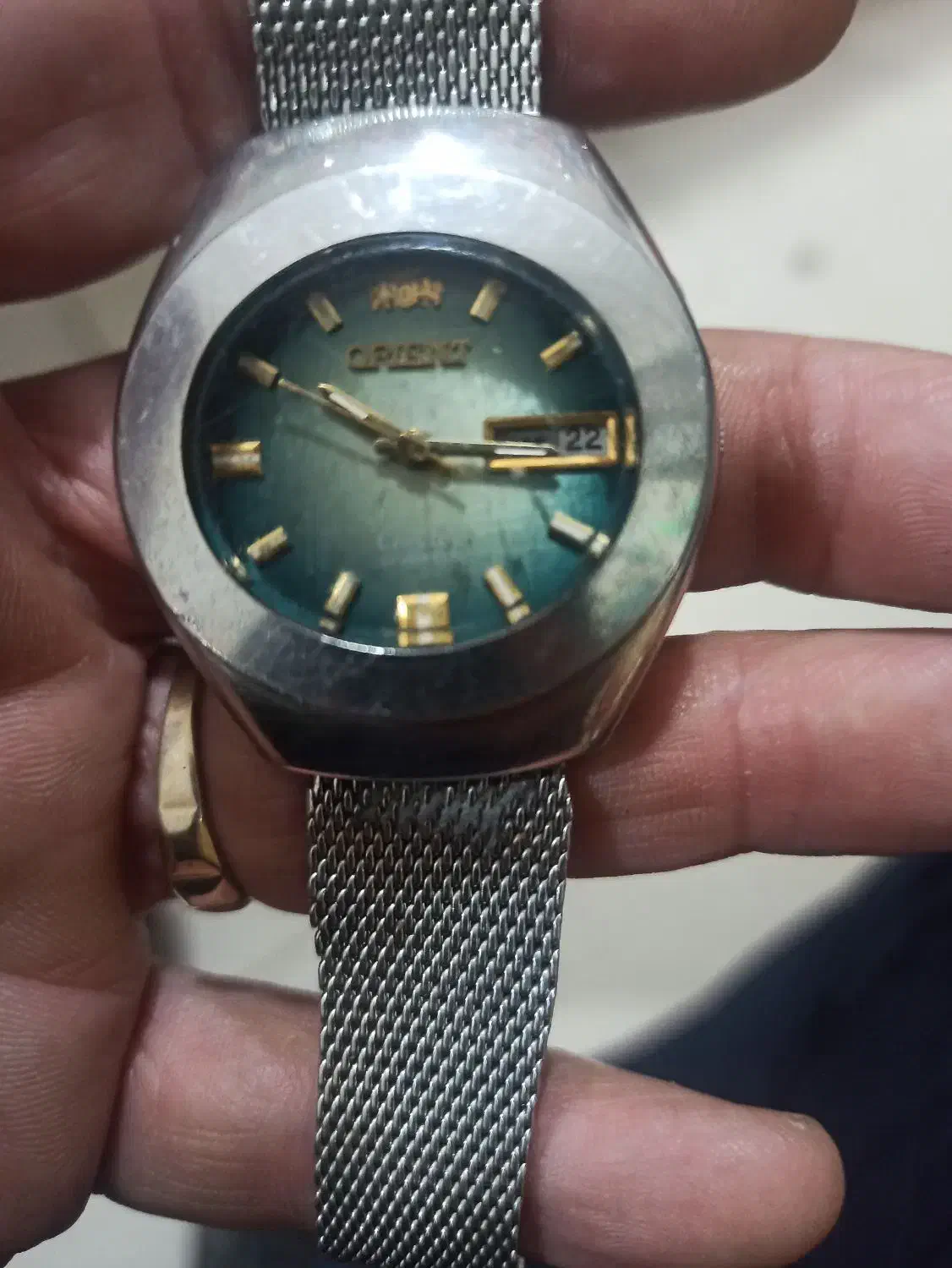 ساعت اورینت ژاینی قدیمی|ساعت|میانه, |دیوار