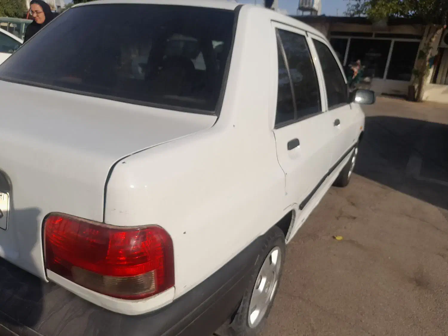 پرایدسفید ۹۴ بی رنگ|خودرو سواری و وانت|قزوین, |دیوار