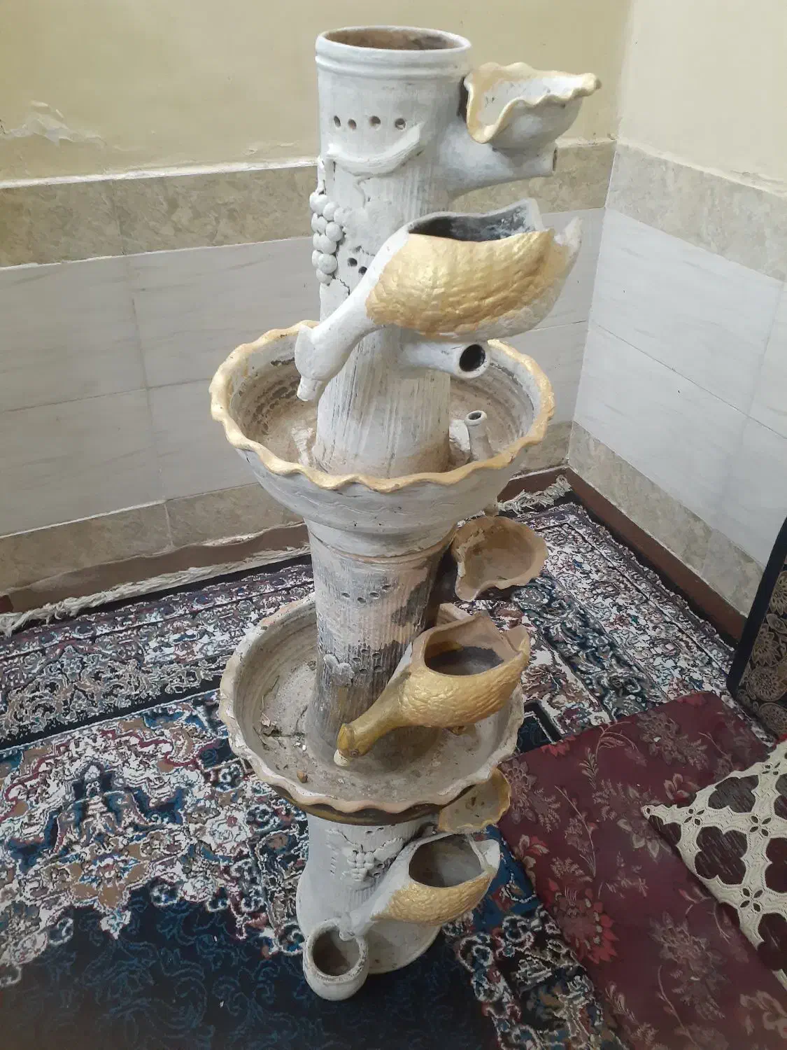 مجسمه آبشارتمیز سالم|مجسمه، تندیس، ماکت|اهواز, زندوکیلی|دیوار