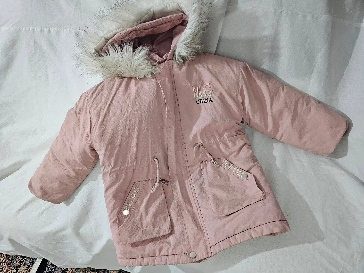 کاپشن دخترونه 7سال|کفش و لباس بچه|خمین, |دیوار