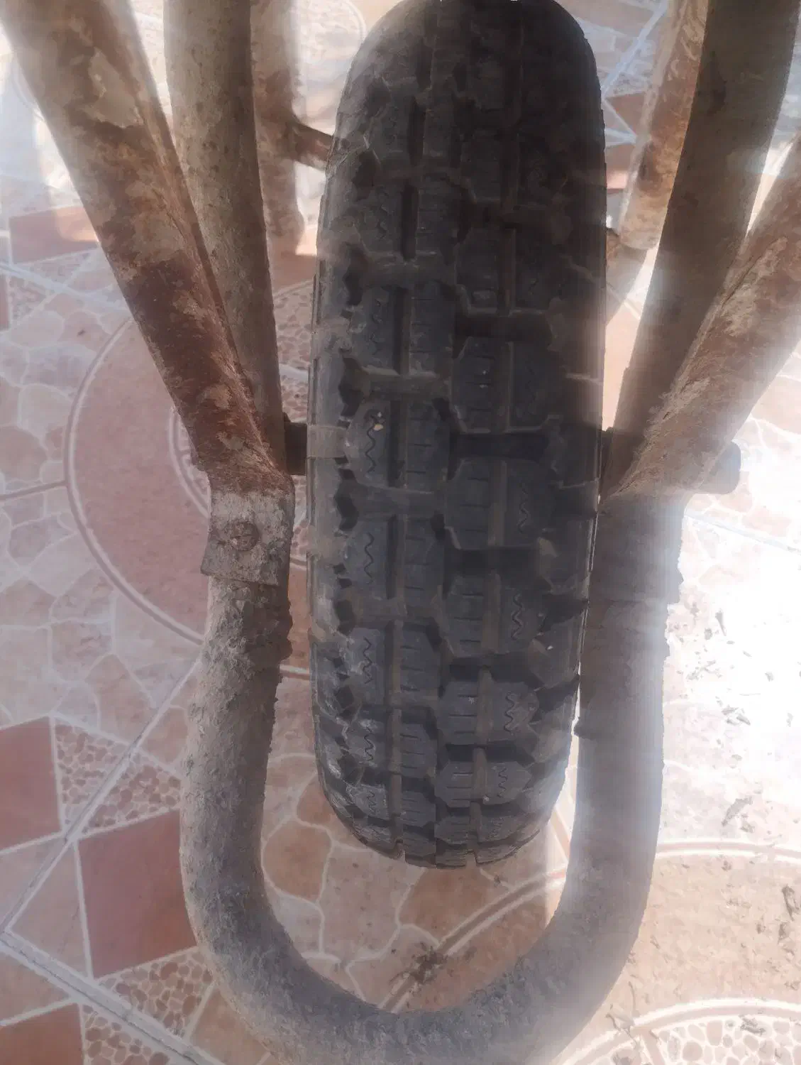 گاری لاستیک نو|حراج|فسا, |دیوار