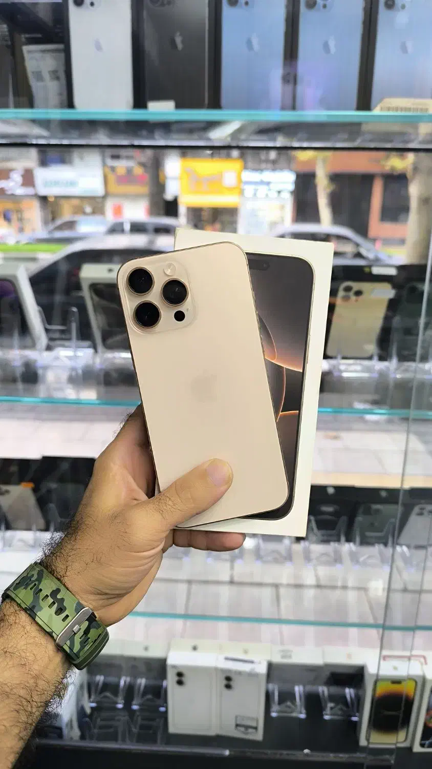 اپل 16 پرومکس با ریجستر با گارانتی با اقساط ویژه|موبایل|رشت, بازار|دیوار