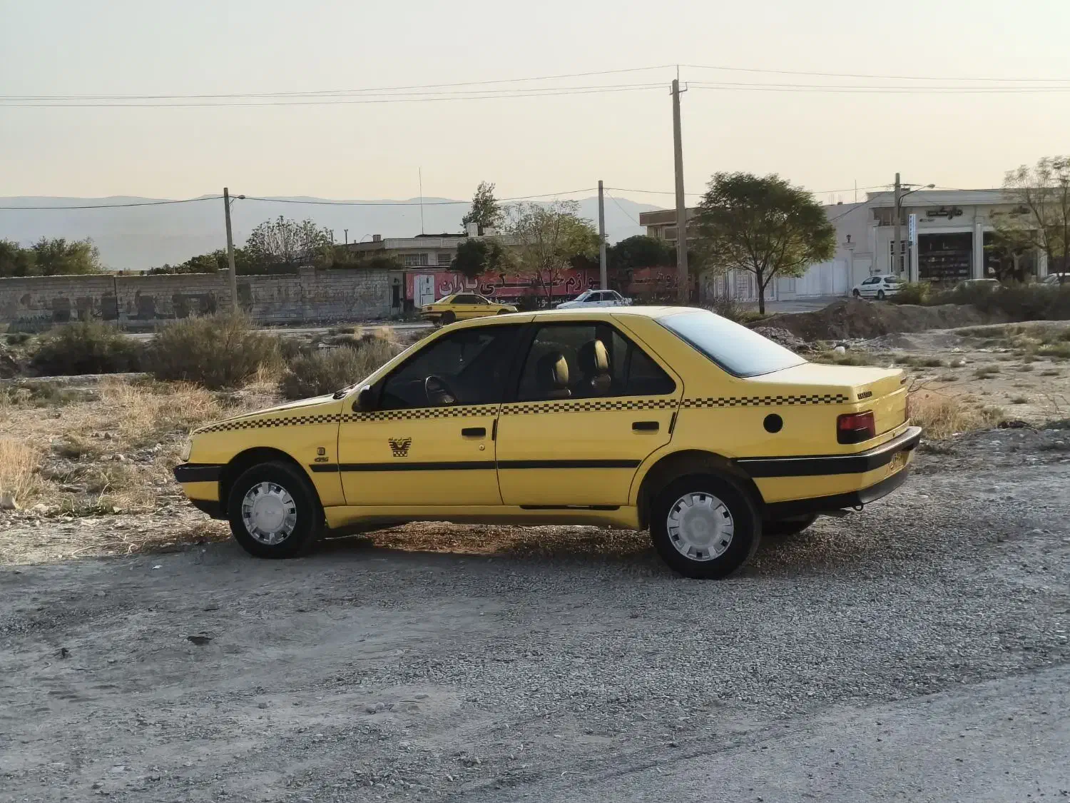 ماشین تاکسی 405  مدل 95دوگانه سوز شرکتی|خودرو سواری و وانت|نورآباد ممسنی, |دیوار