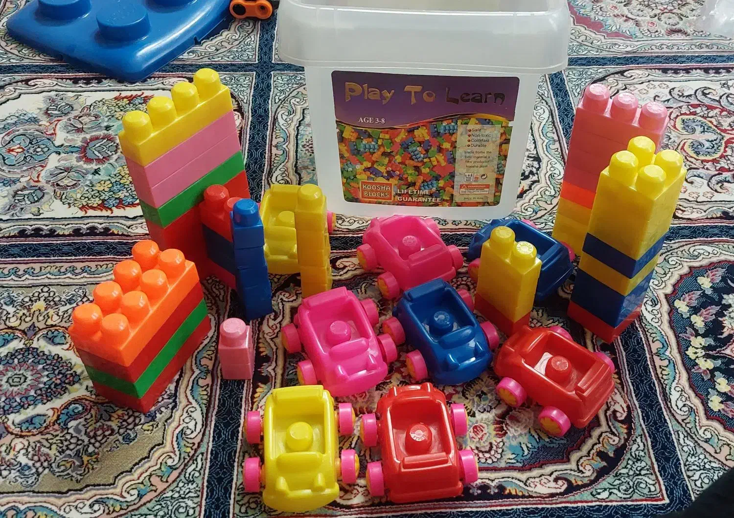 لگو اسباب بازی و حیوانات و ماشین فلزی|اسباببازی|برخوار, |دیوار