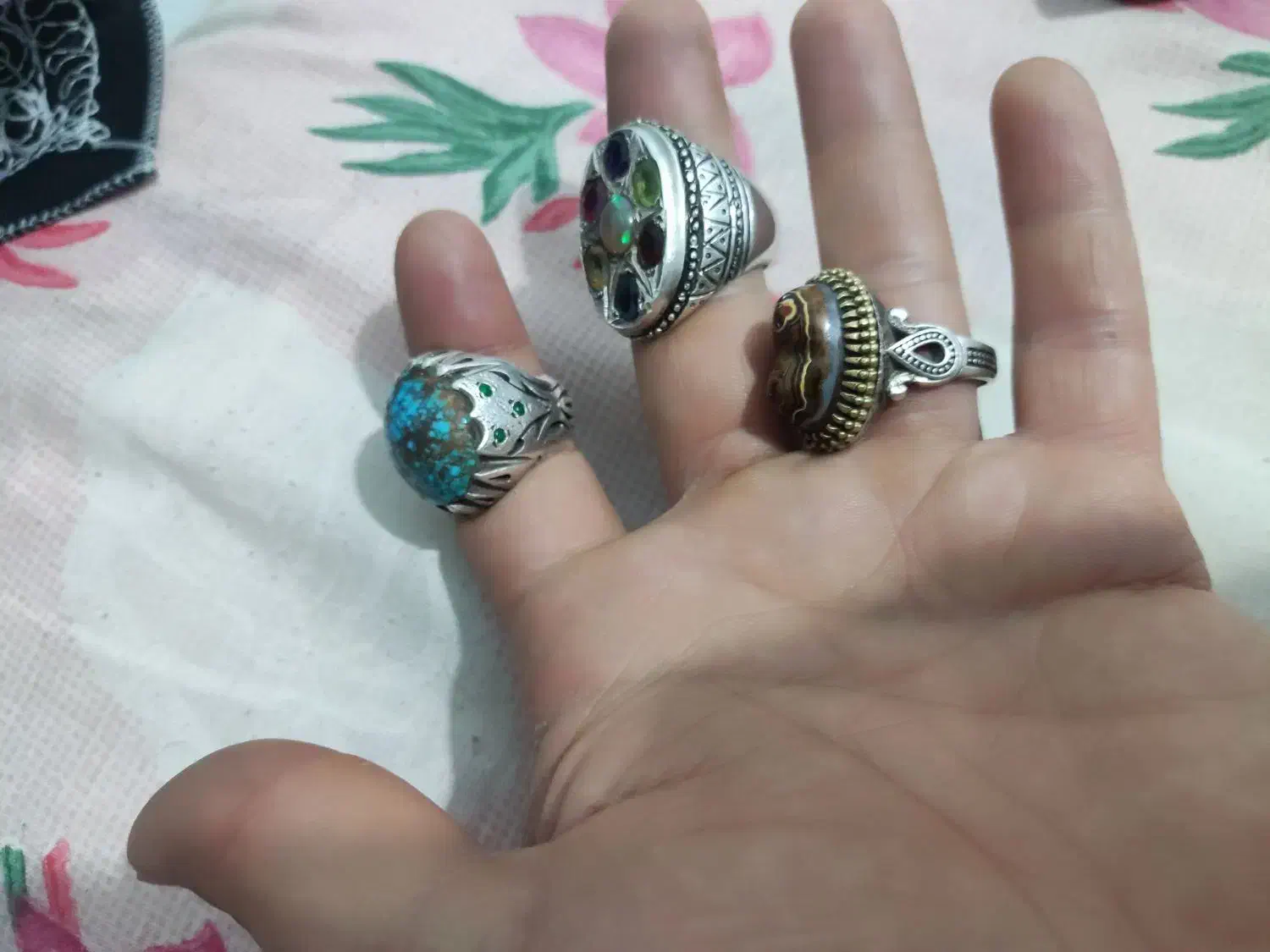 انگشتر کلکسیونی|جواهرات|مبارکه, |دیوار