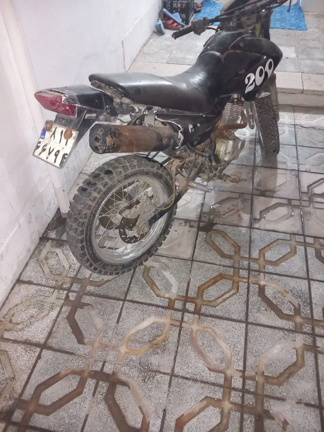 فروش موتور۲۰۰تریل|موتورسیکلت|سیرجان, |دیوار