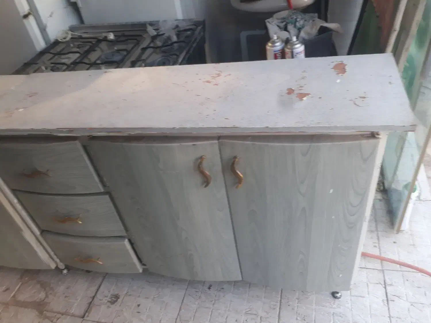 نزدیک ۳مترکابینت زمینی ۳مترهوایی|مصالح و تجهیزات ساختمان|قرچک, میرزائی شمالی|دیوار