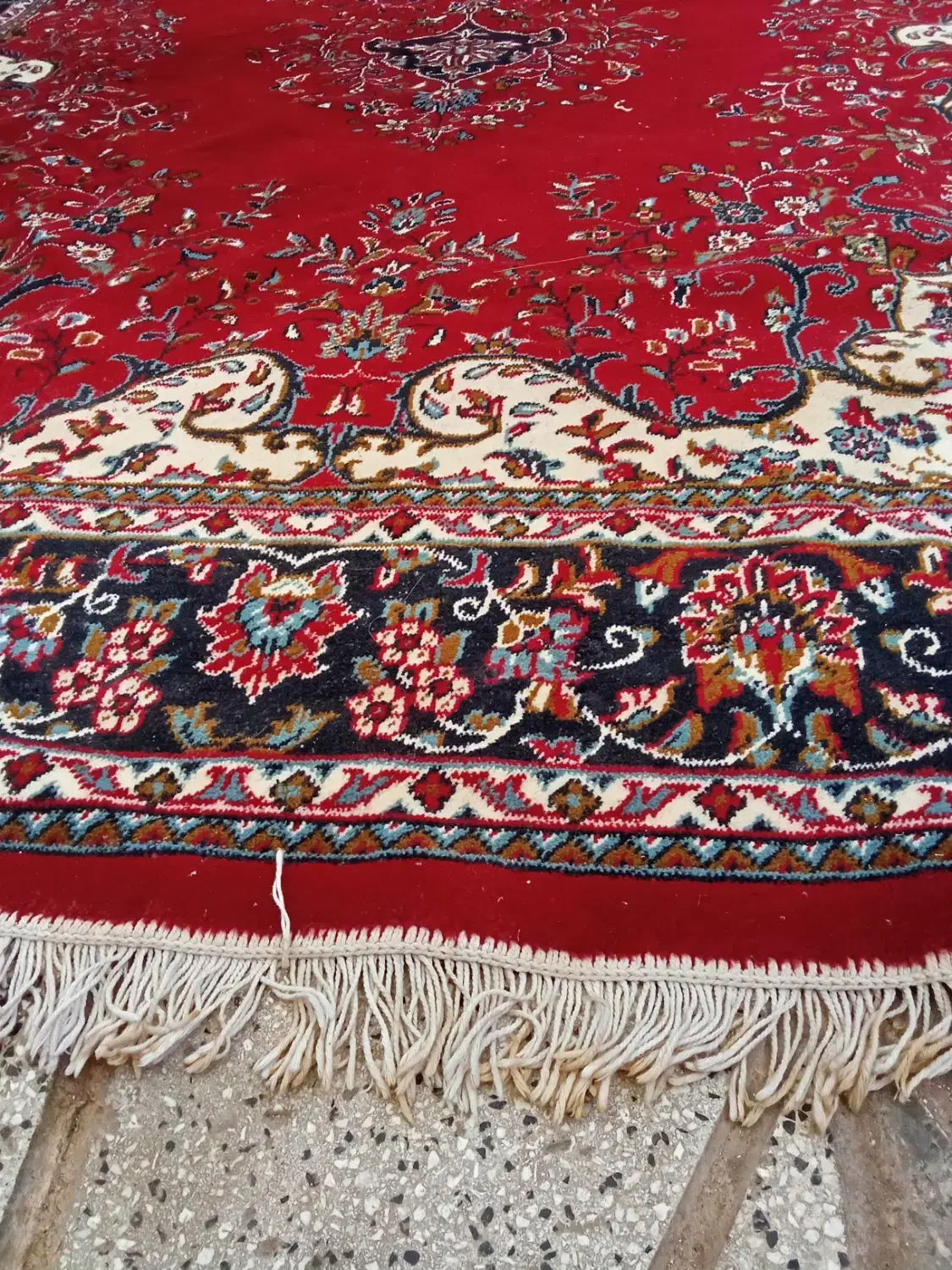 فرش ماشینی|فرش|نیشابور, گنبد سبز|دیوار