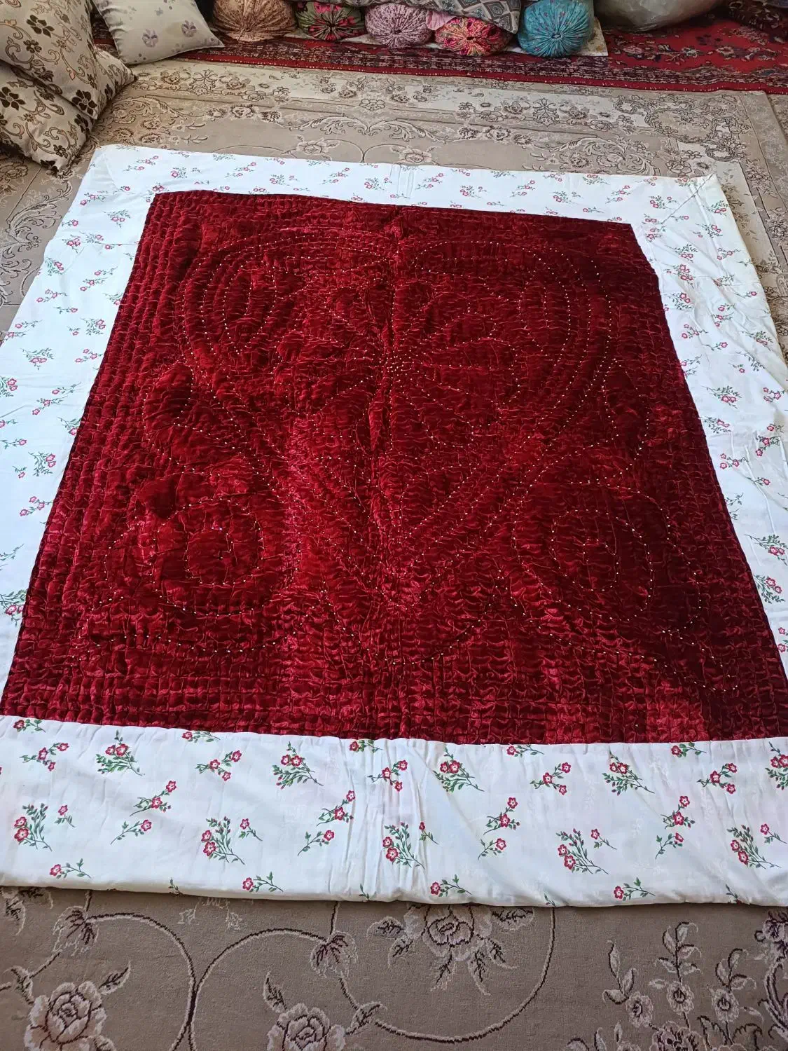 لحاف نونو عروس و بچگانه|رختخواب، بالش، پتو|بهار, |دیوار