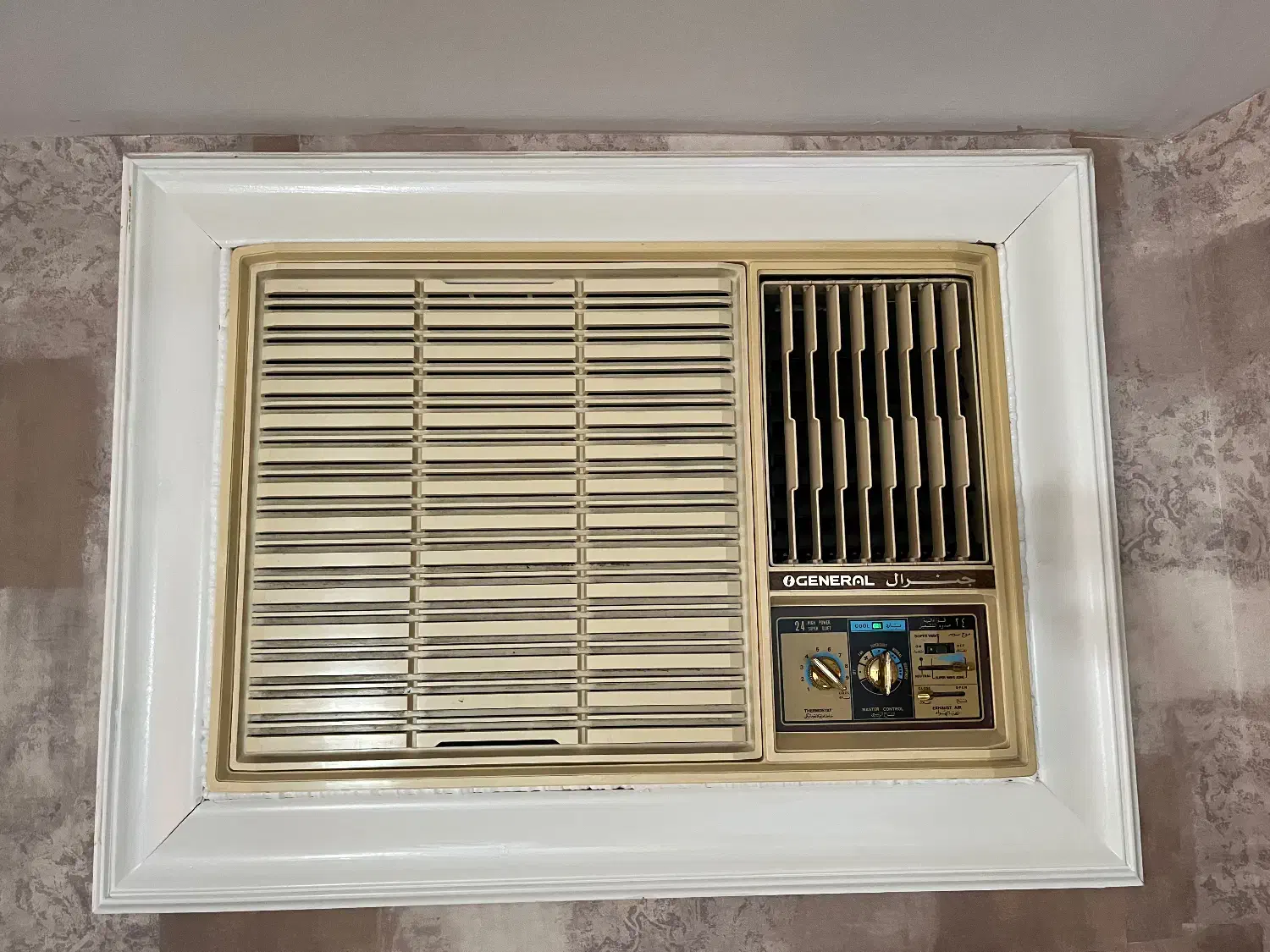 کولر گازی پنجره ای اوجنرال ۲۴|کولر گازی و فنکوئل|بابل, |دیوار