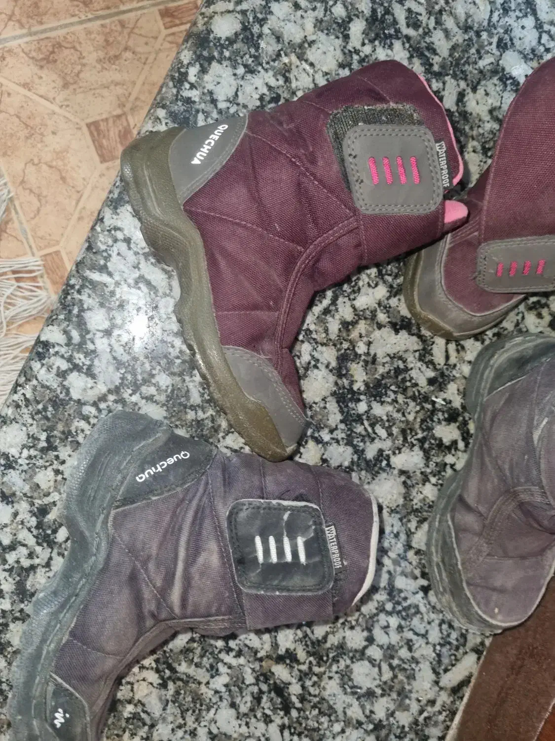 چکمه دخترانه دو جفت|کفش و لباس بچه|همدان, |دیوار