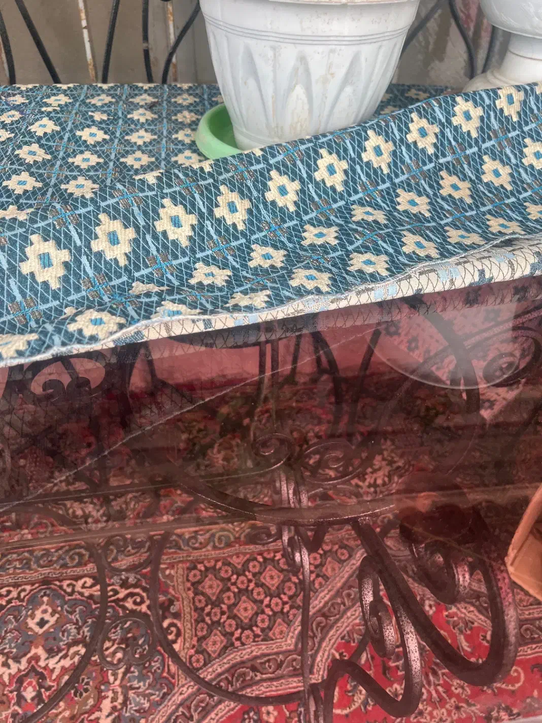 میز و صندلی فرفورژه|میز و صندلی غذاخوری|مینودشت, |دیوار