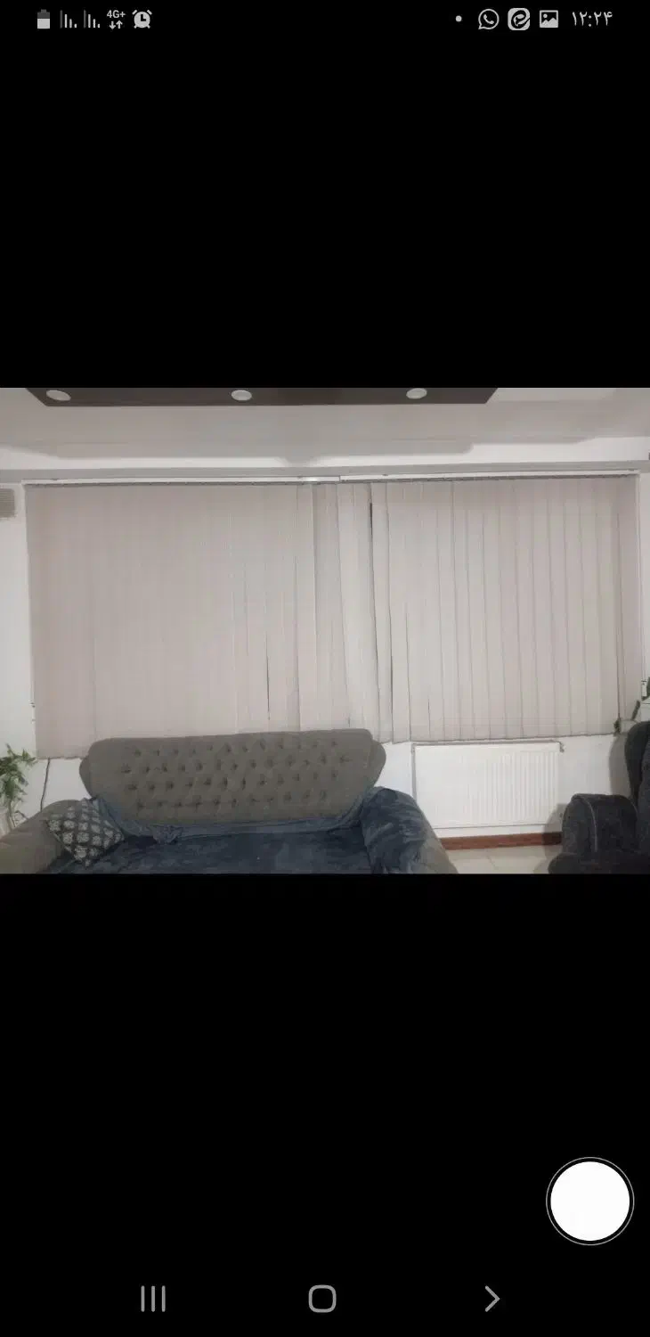 پرده عمودی تمیز وسالم|پرده، رانر، رومیزی|شیراز, شهرک ولیعصر|دیوار