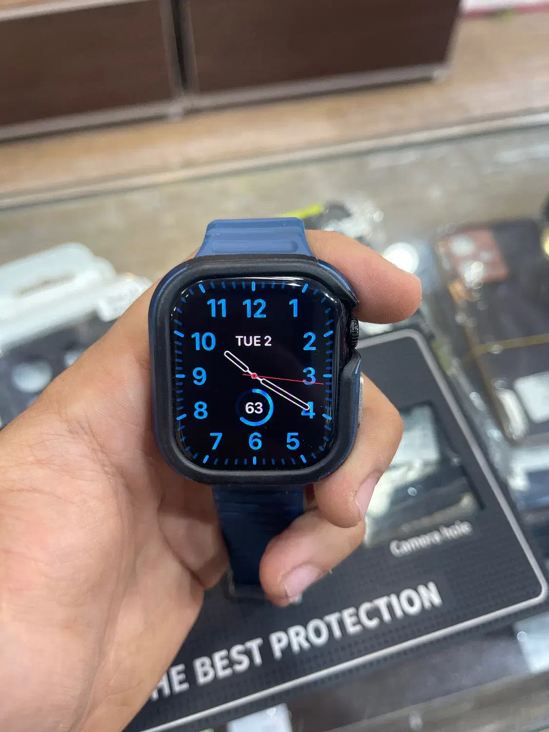 اپل واچ سری ۱۰ نرمال سایز ۴۶ جت بلک (مشکی)|لوازم جانبی موبایل و تبلت|زنجان, |دیوار