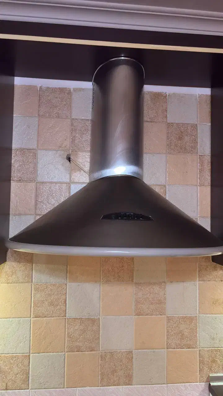 هود مدل شومینه ای  تازه سرویس شده|هود|رشت, رشتیان|دیوار