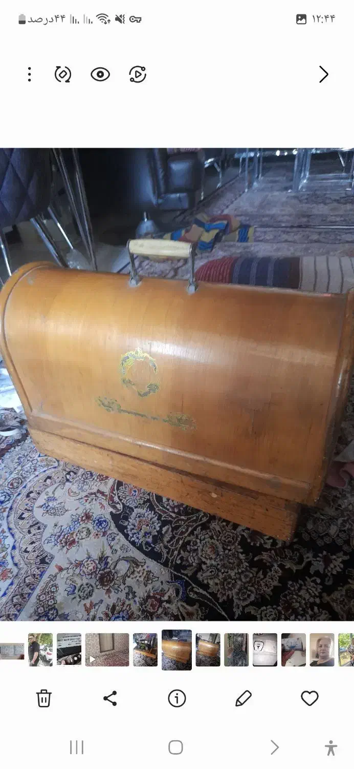 چرخ خیاطی مارشال قدیمی|لوازم خیاطی و بافتنی|تهران, سلسبیل جنوبی|دیوار