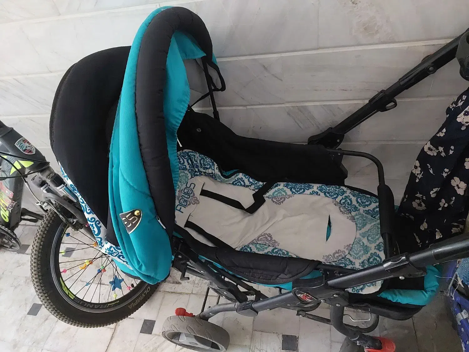 کالسکه|کالسکه و لوازم جانبی|قم, دروازه چوبی|دیوار