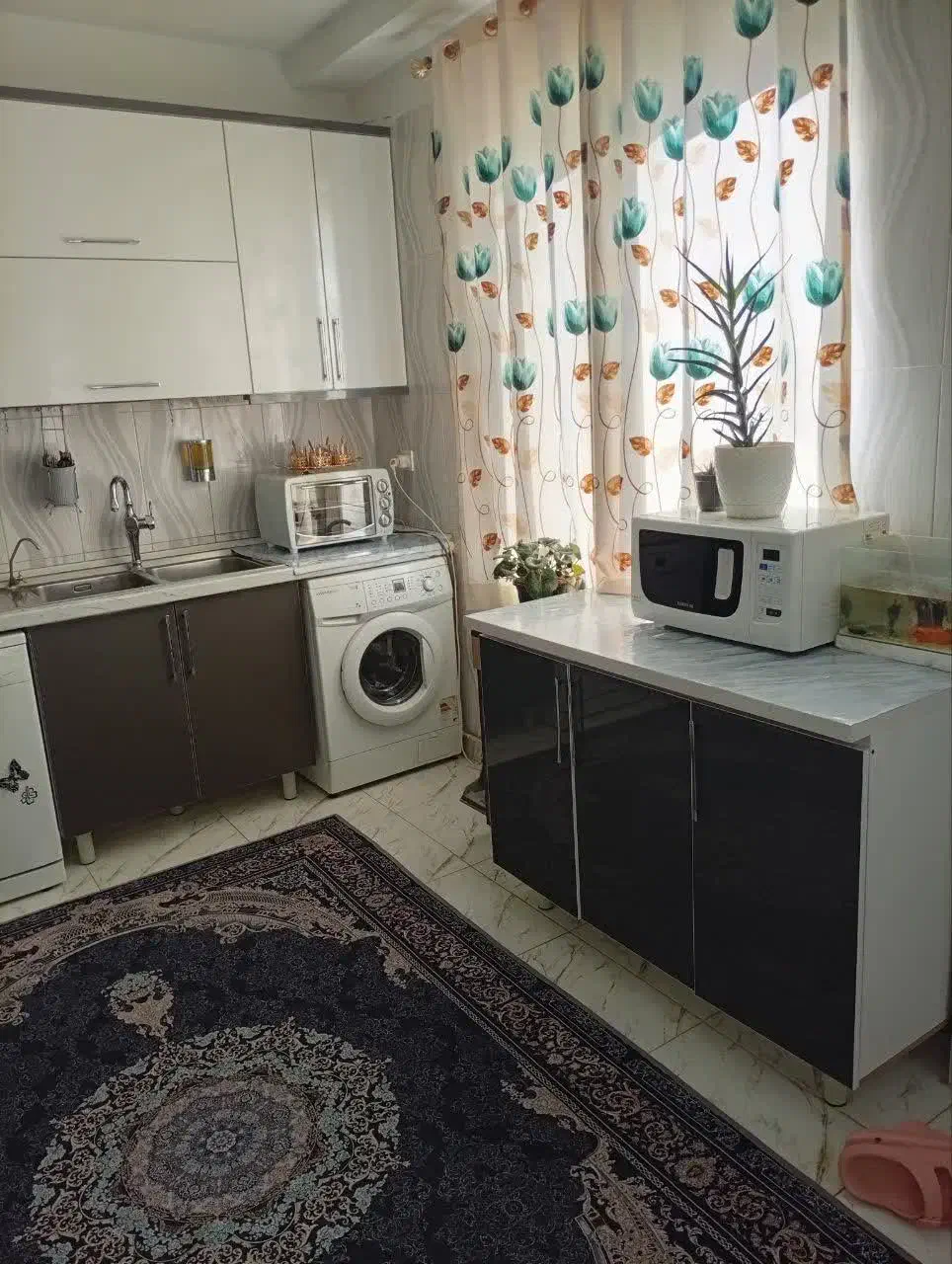 کابینت|آب‌چکان و نظم‌دهنده ظروف|هشتگرد, فاز ۳ مهستان|دیوار