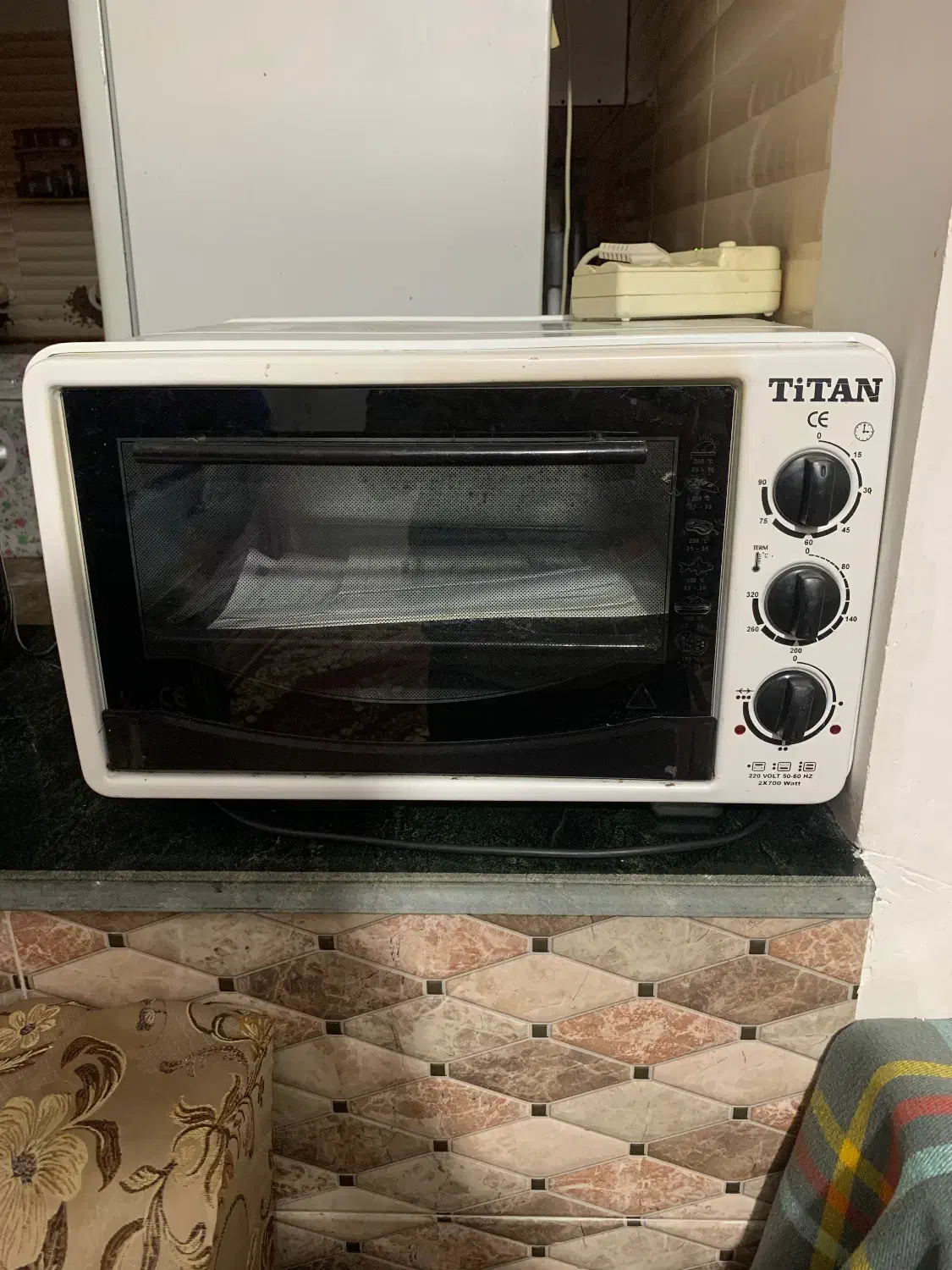 فر با کیفیت خوب مارک تیتان|اجاق گاز و لوازم برقی پخت‌وپز|ماسال, |دیوار