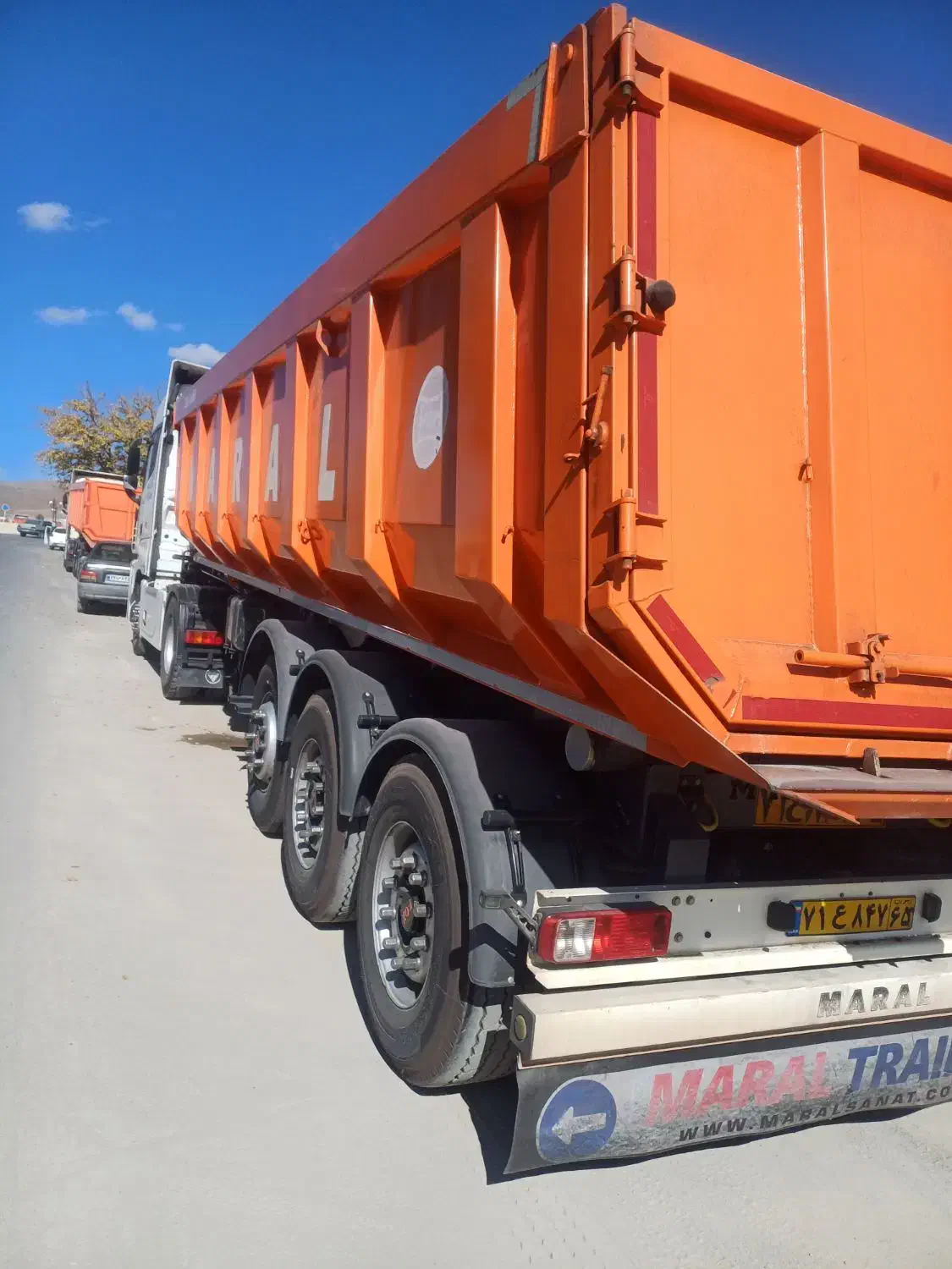 کمپرسی مارال شرکتی|خودرو سنگین|بافت, |دیوار