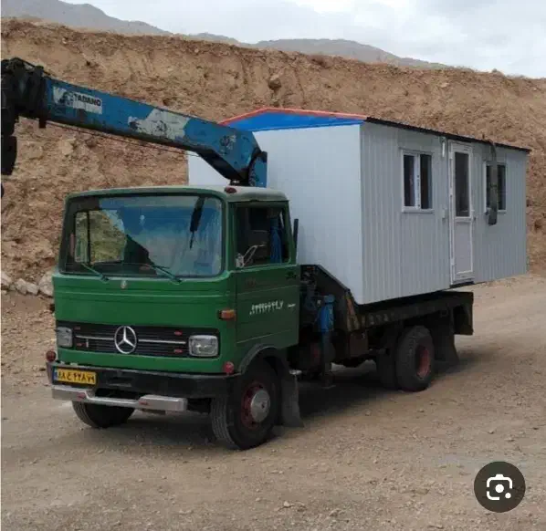 جرثقیل 3تن دکل بلند جهت کار شبانه روزی|خدمات حمل و نقل|شیراز, ترمینال باربری|دیوار