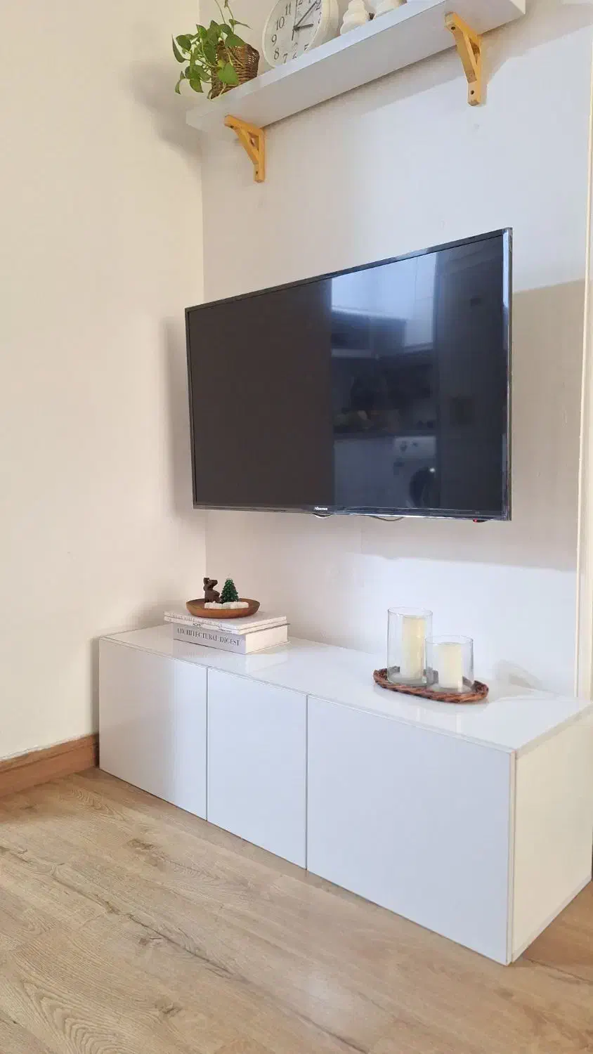 میز تلویزیون سفید|میز تلویزیون|رشت, دیانتی|دیوار