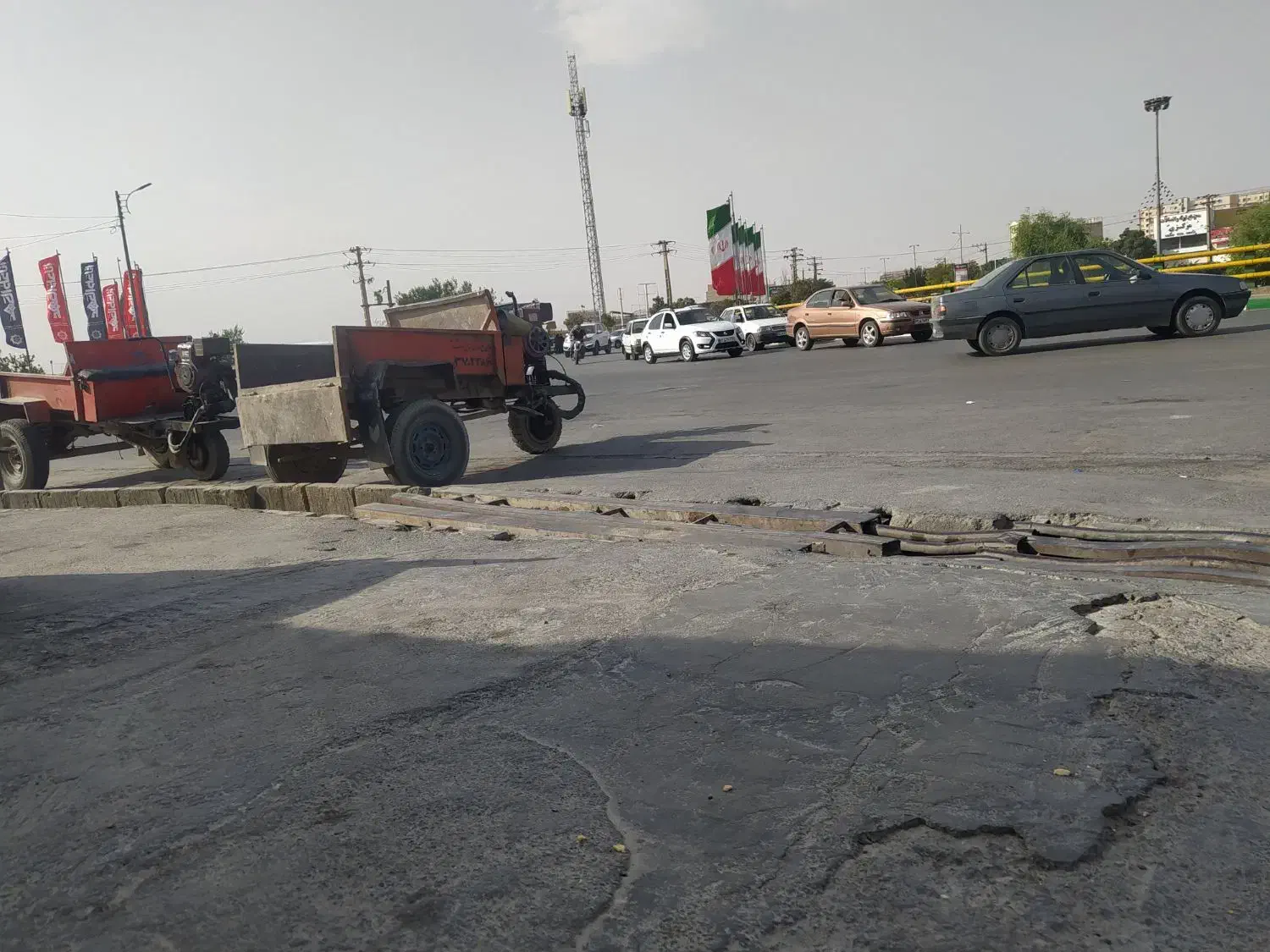 حمل نخاله مصالح ساختمانی با سه چرخ|خدمات حمل و نقل|اراک, |دیوار